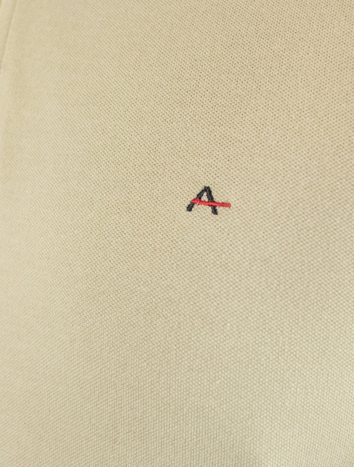 Vista 2 Polo Aramis Masculina Regular Basic Piquet Dark Aramis cáqui