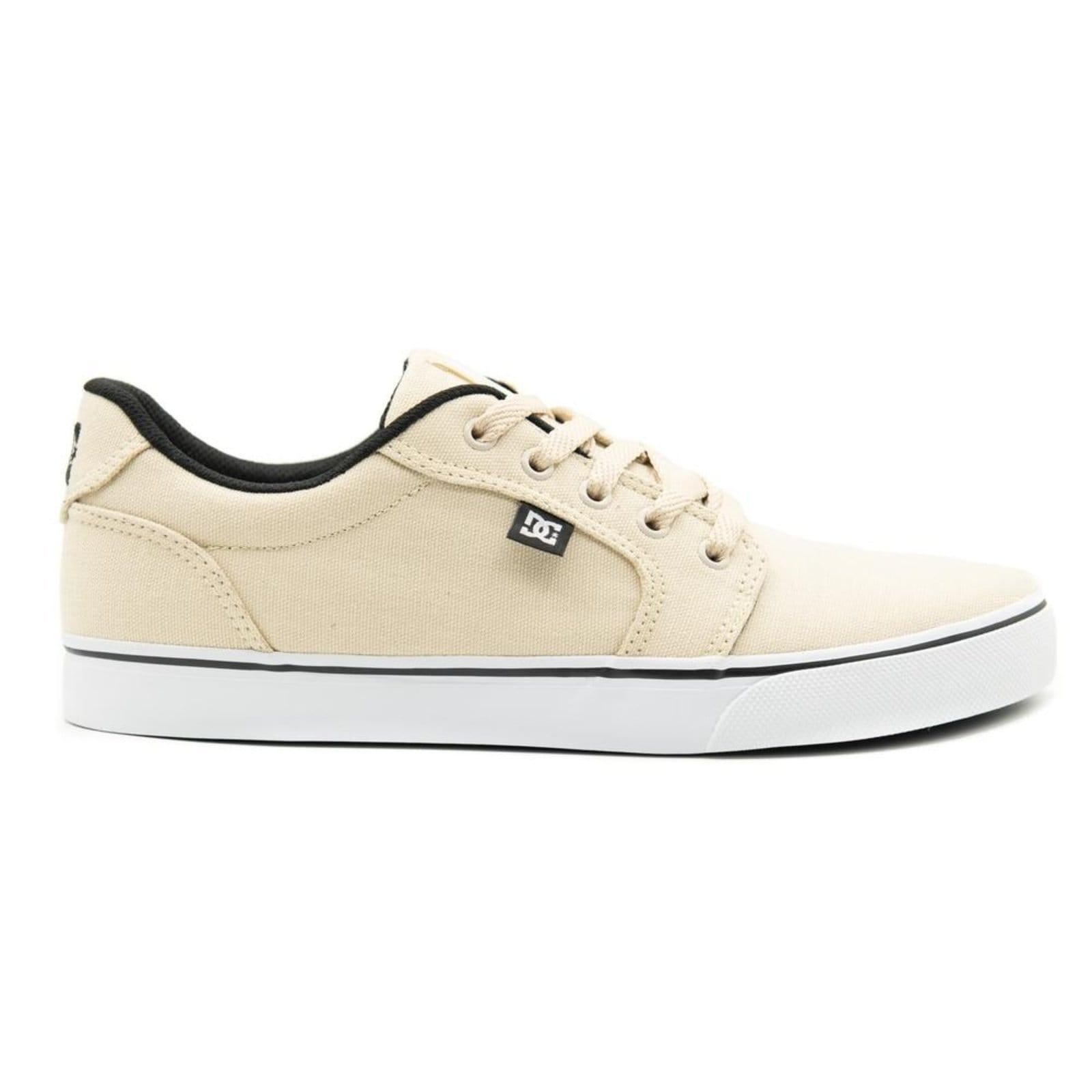 Vista 2 Tênis DC Shoes Anvil TX LA SM24 Masculino Sand/Black/White DC Shoes bege sand