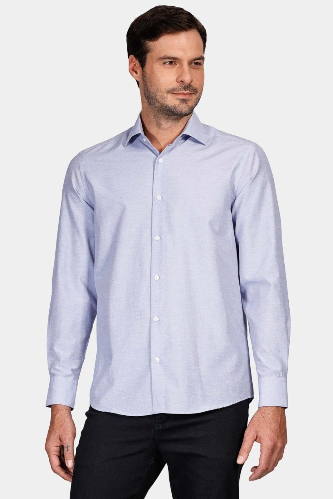 Camisa Aramis Regular Social Tricoline Claro - 38