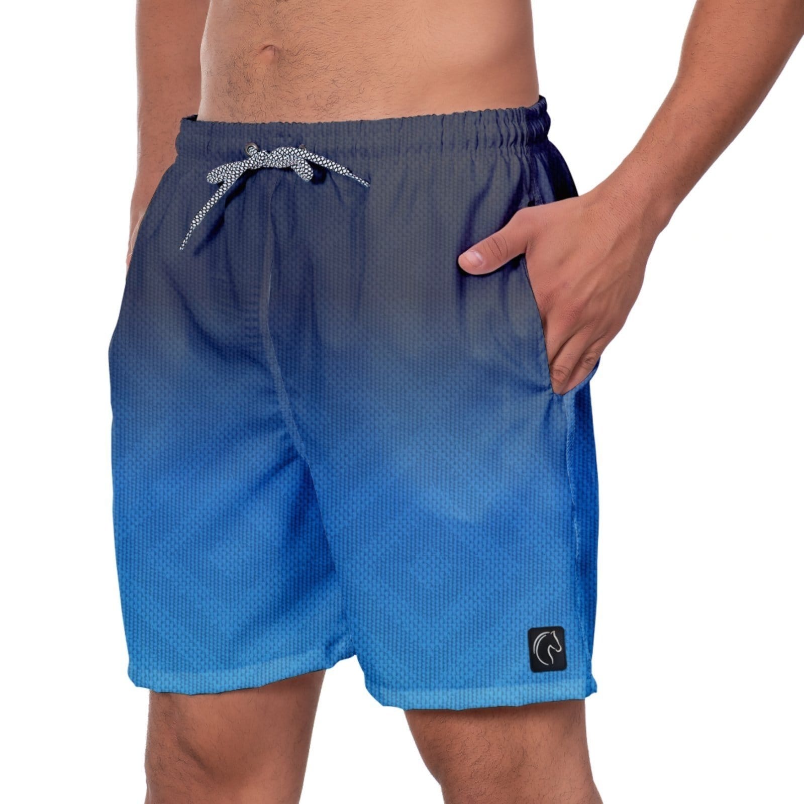 Vista 2 Short Praia Premium Masculino Academia Fitness Caminhada Degrade Moda Esporte Estilo Conforto W2 W2 STORE azul/azul marinho/cinza/estampado/grafite/multicolorido/preto/roxo azul