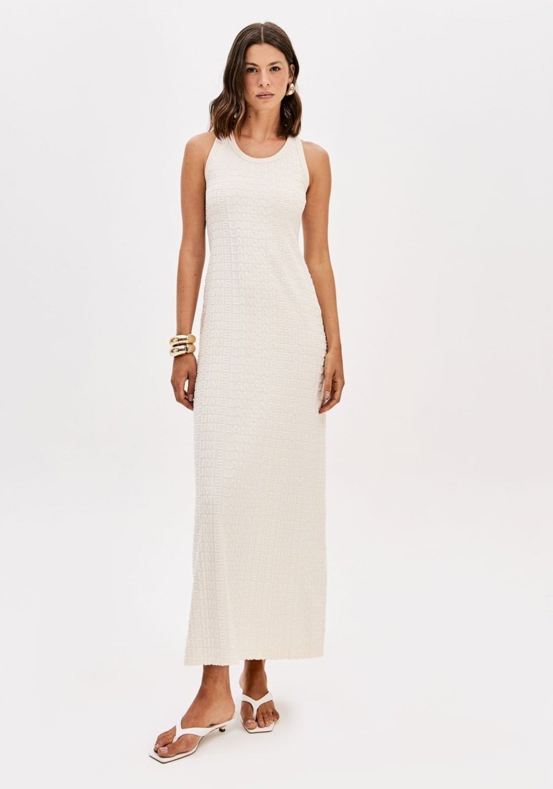 Vestido Evasê Super Midi Signature