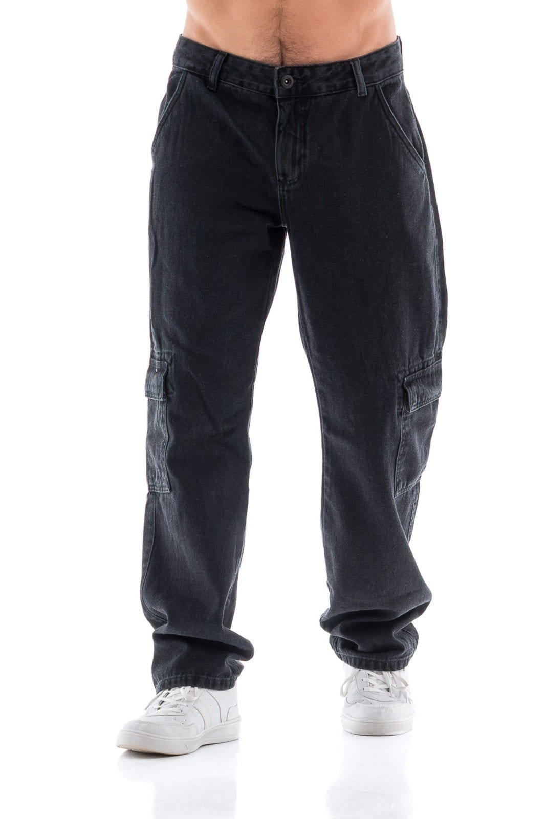 Calça Jeans Masculina Arauto Reta Comfy Cargo