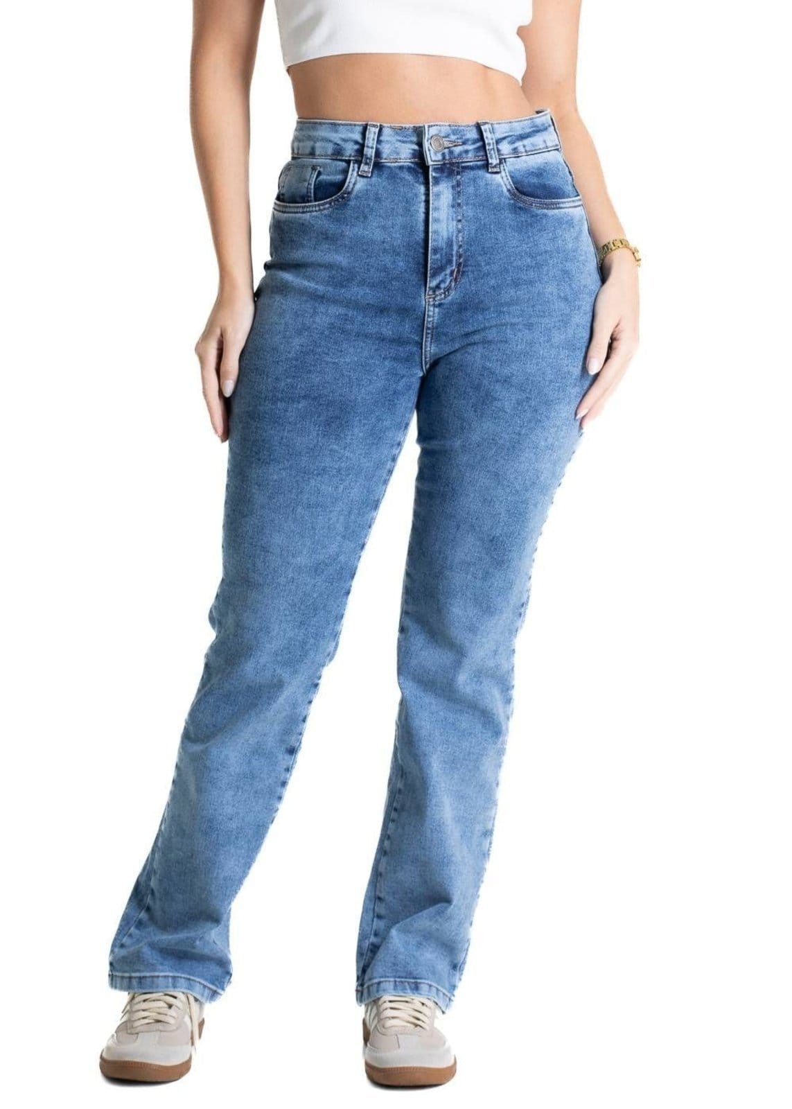 Calça Jeans Sawary Reta Petit - 281091