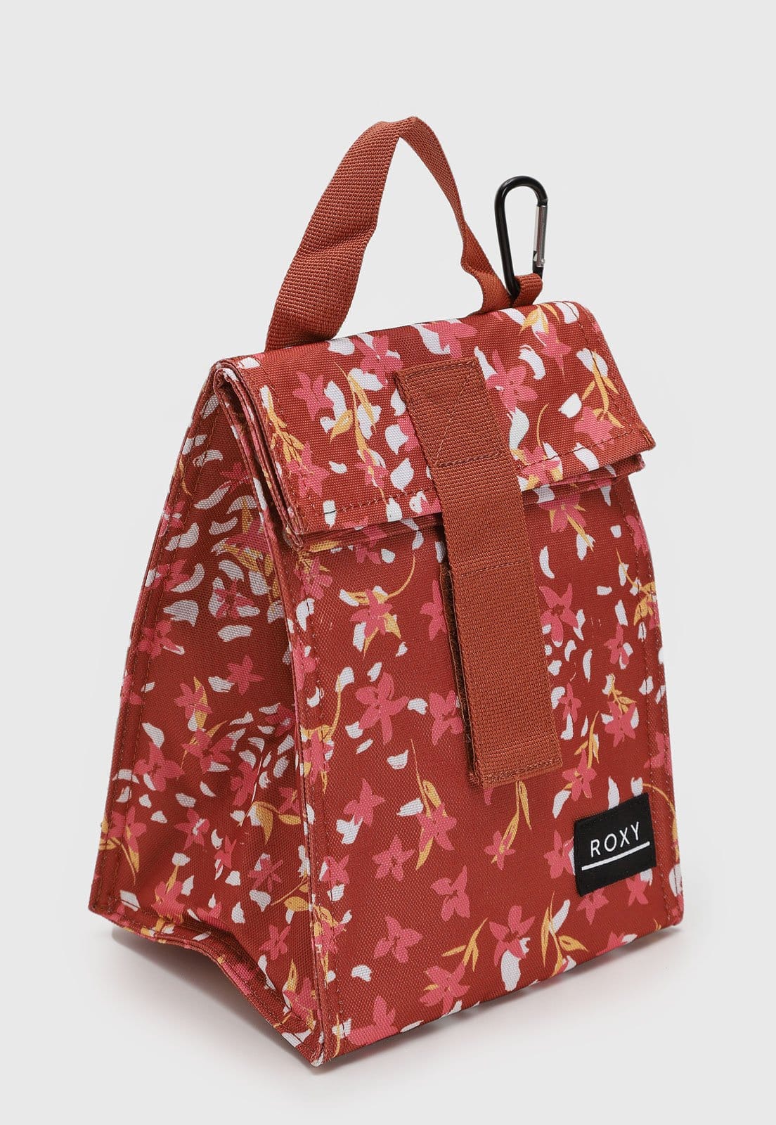 Vista 2 Bolsa Tiracolo Roxy Lunch Hour Floral Vermelha Roxy vermelho