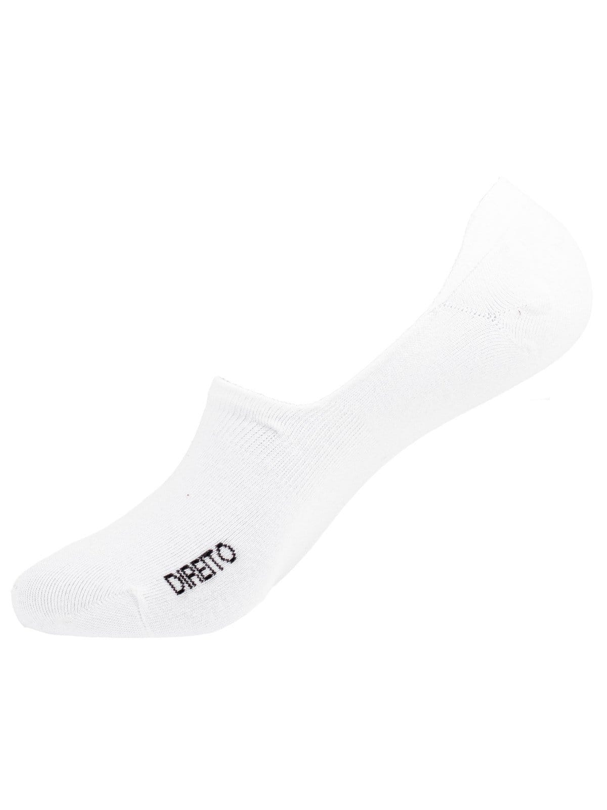 Vista 2 Kit 2 Meias Masculina Reserva RSV Sapatilha Basic Invisível Algodão Confortável 6 RESERVA GO branco