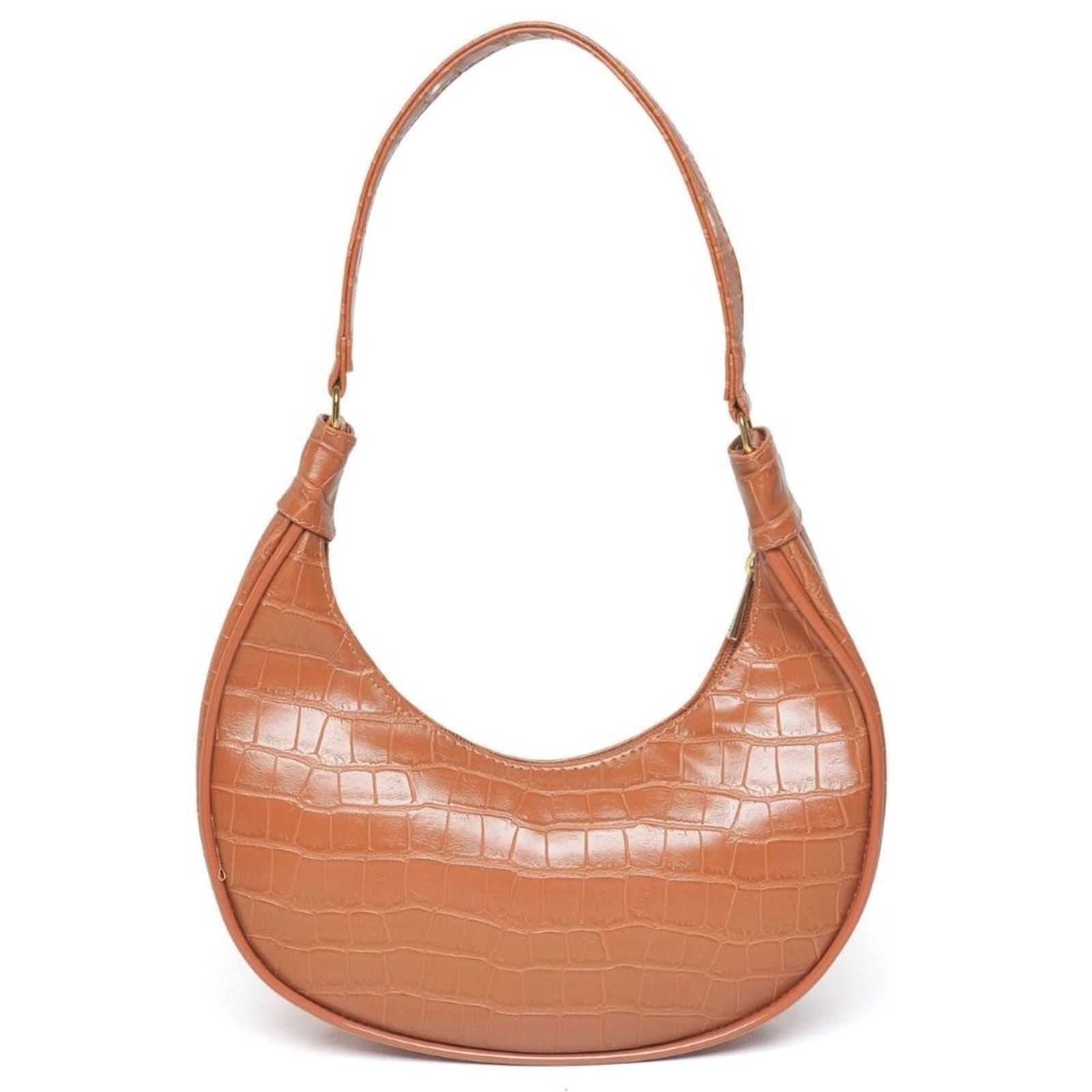 Bolsa Feminina Anna Andrade Bolsa Média Meia Lua De Ombro Dia a Dia Tendência