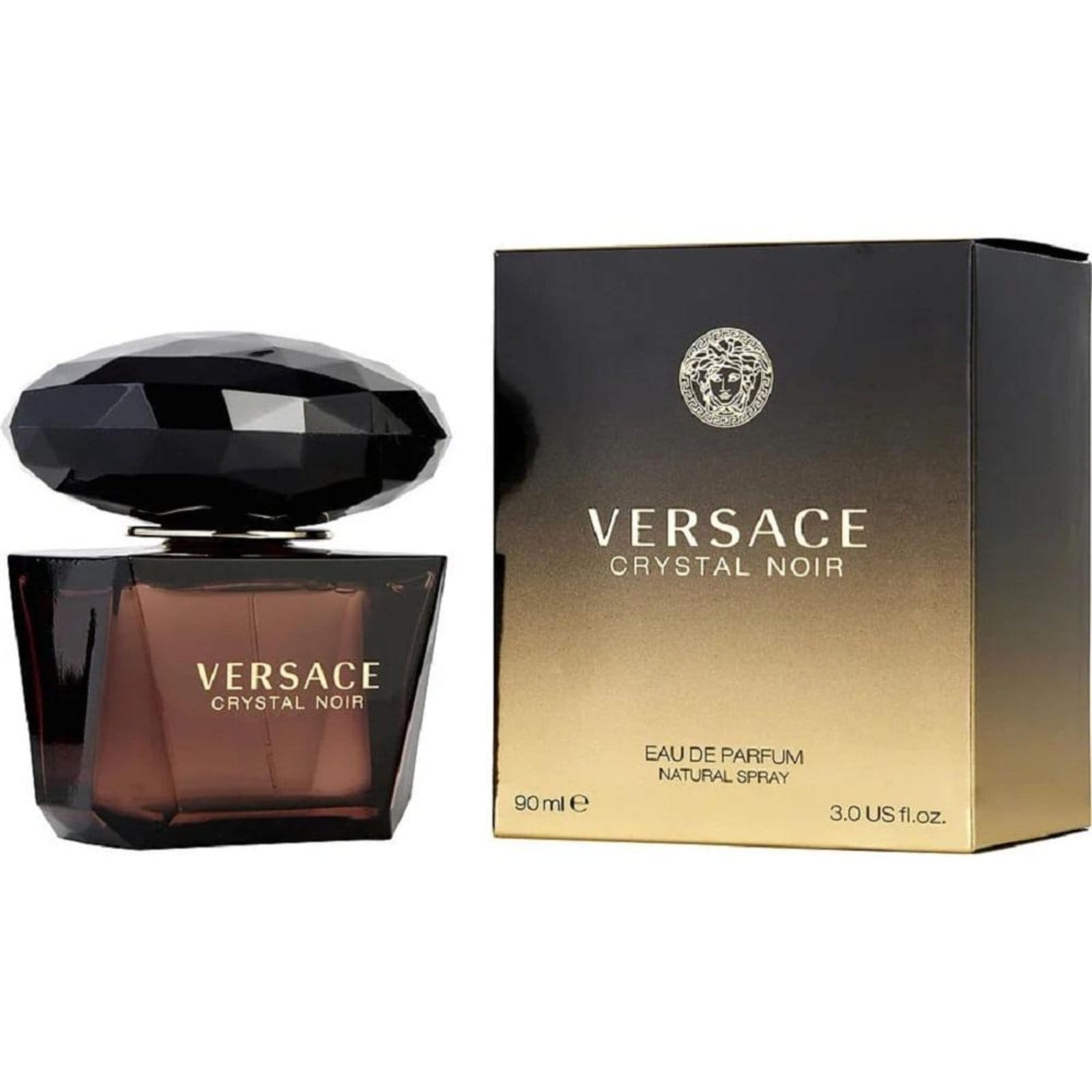 Vista 2 Versace Crystal Noir Feminino Eau de Toilette 90 ml Incolor Versace incolor noir