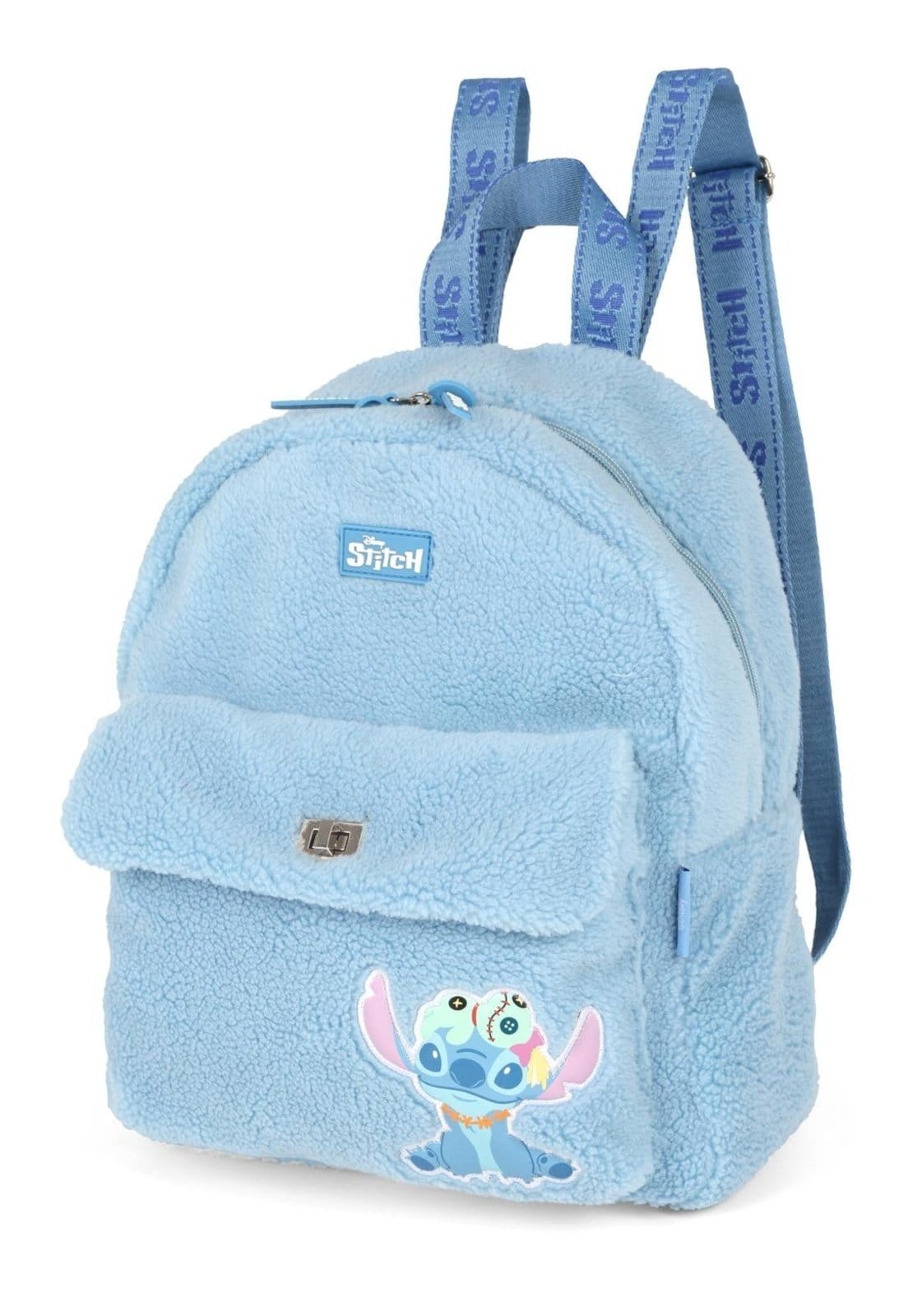 Vista 2 Infantil - Bolsa Meia Lua Jeans Up4You Luxcel azul