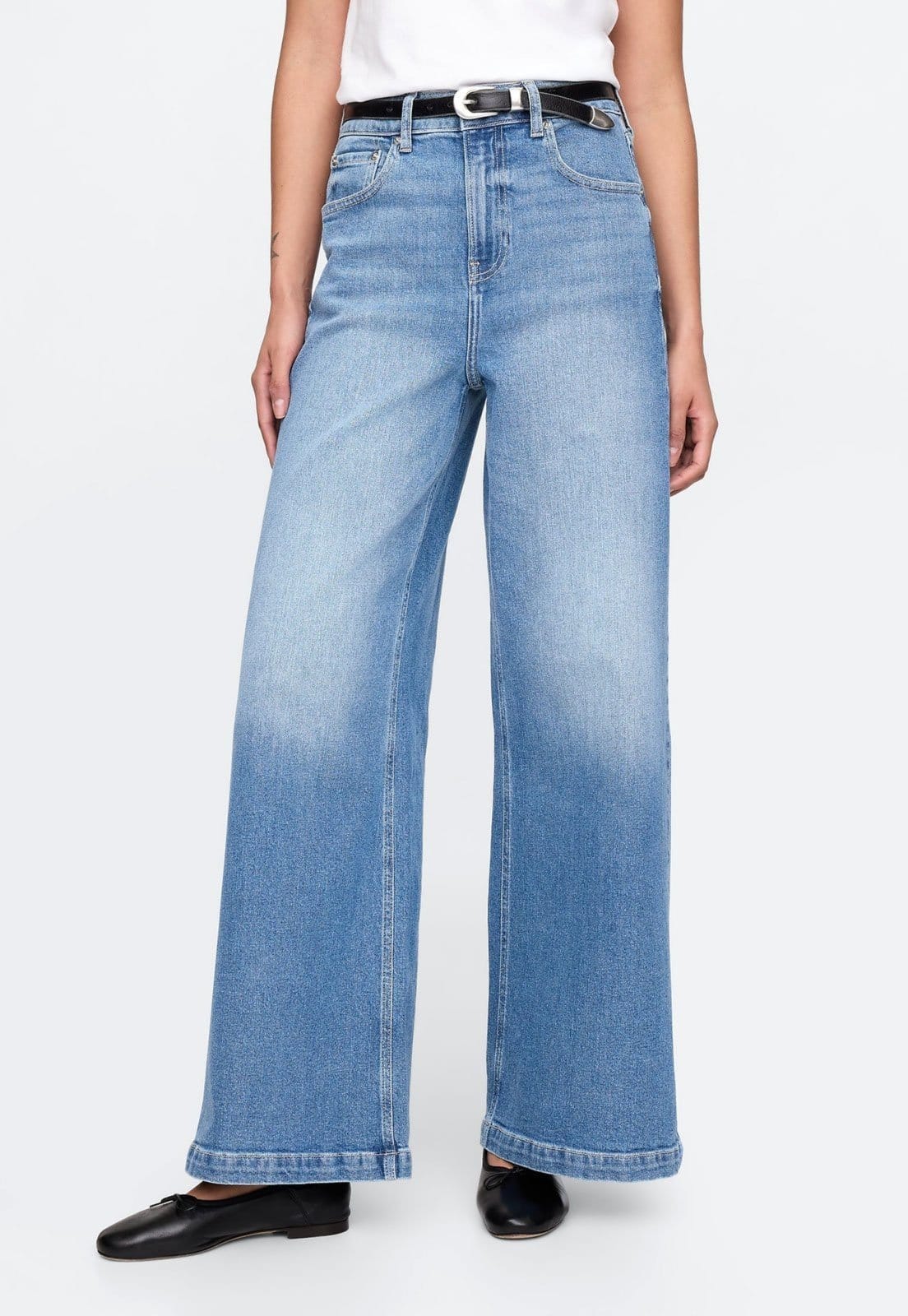 Calça Jeans GAP Wide Leg Pocket