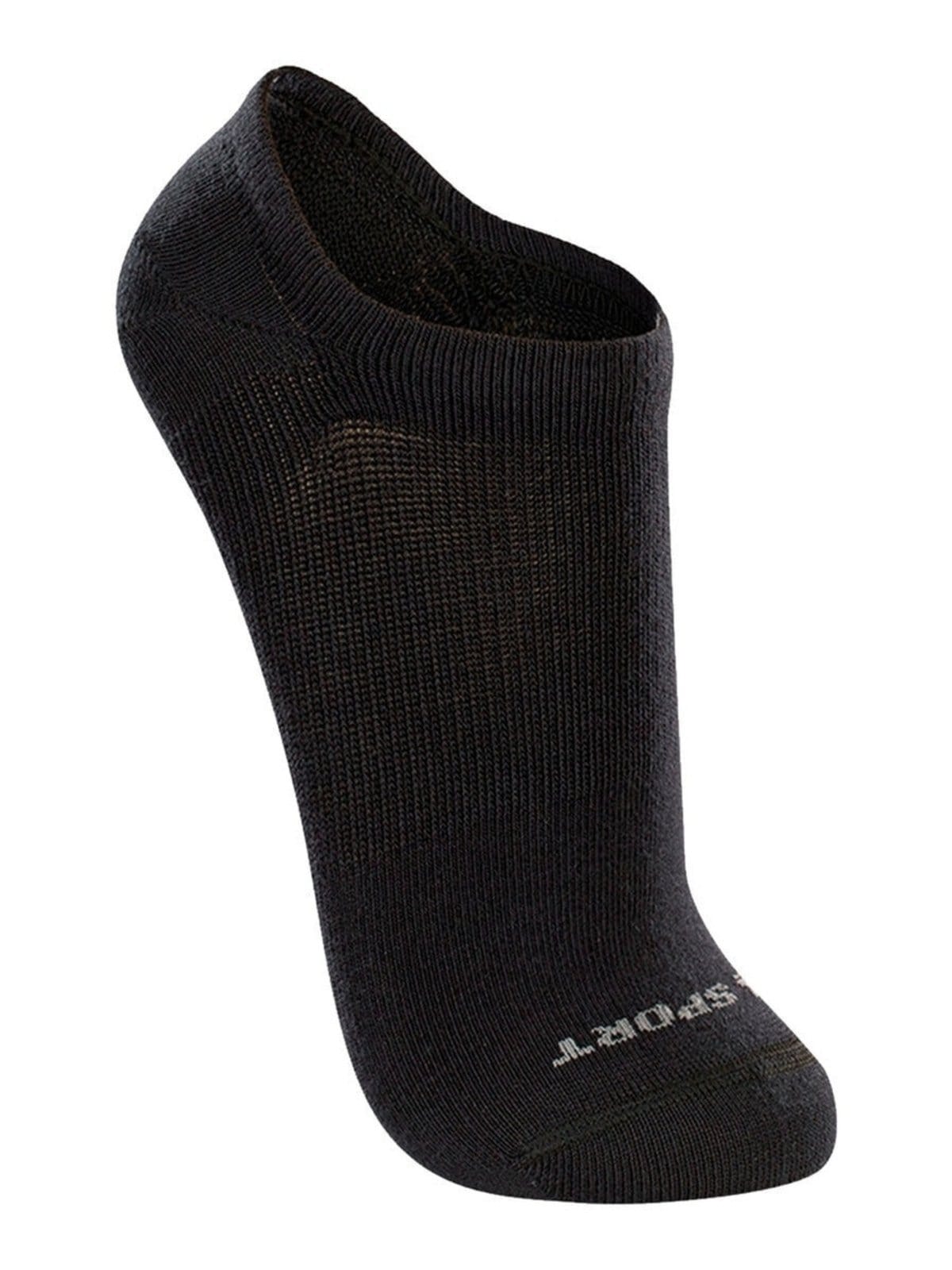 Vista 2 Kit com 6 Meias Esportiva Invisível Lupo Lupo preto