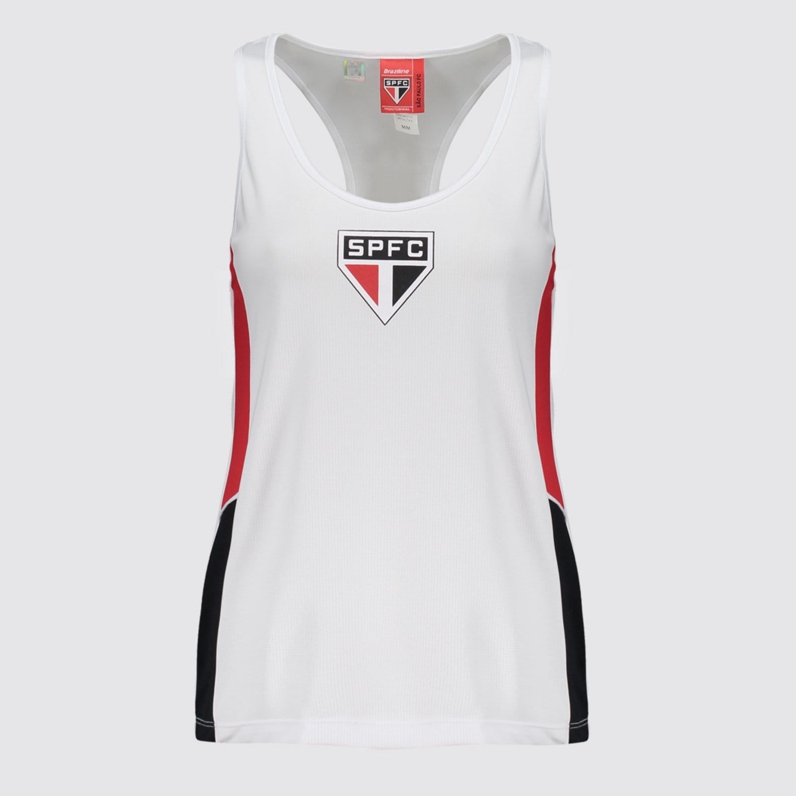 Regata São Paulo Soberano Feminino Branca