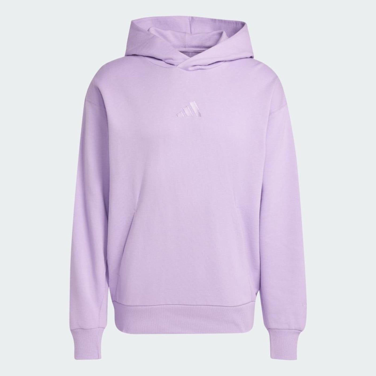 Vista 2 Blusa de moletom com capuz de moletinho ALL SZN adidas Sportswear Adidas roxo