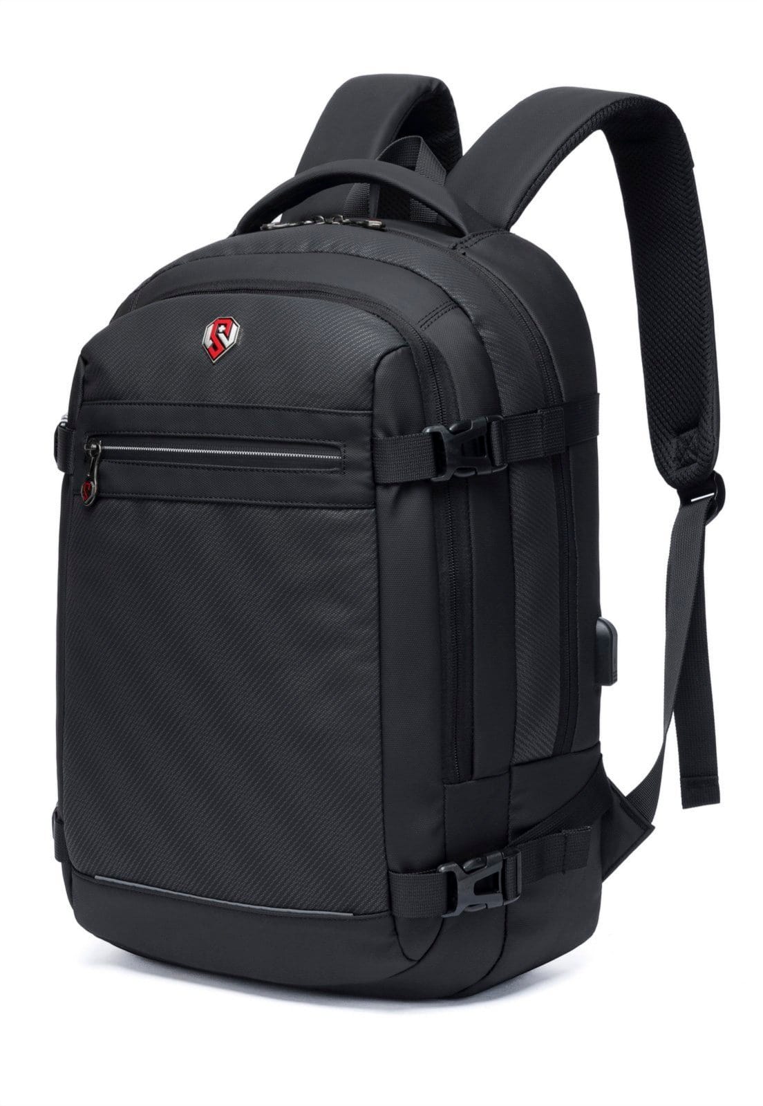 Mochila Bolsa Costas Executiva Masculina Swissport Reforçada Trabalho - 2