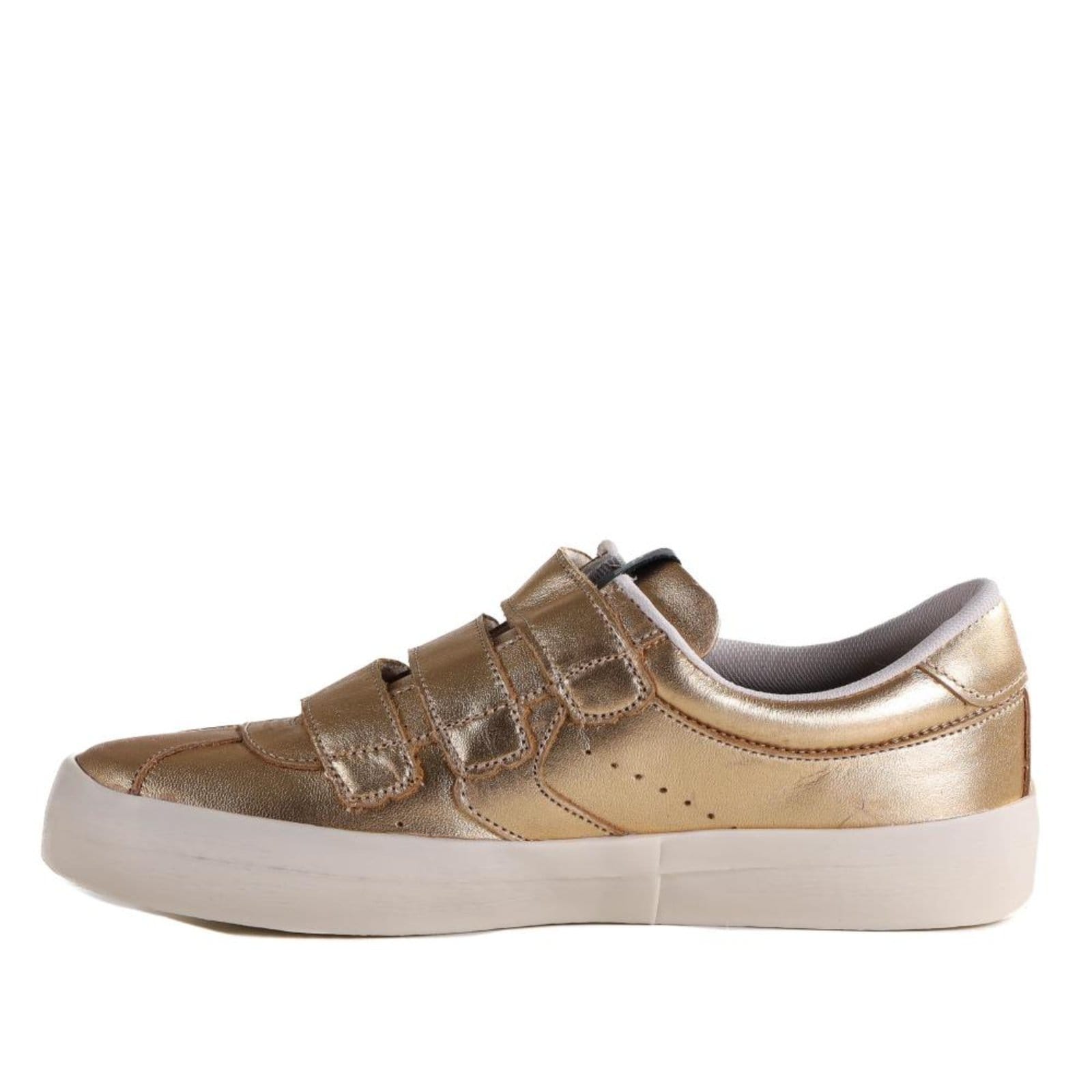 Vista 2 Tênis Feminino Zariff Metalizado Dourado Zariff incolor