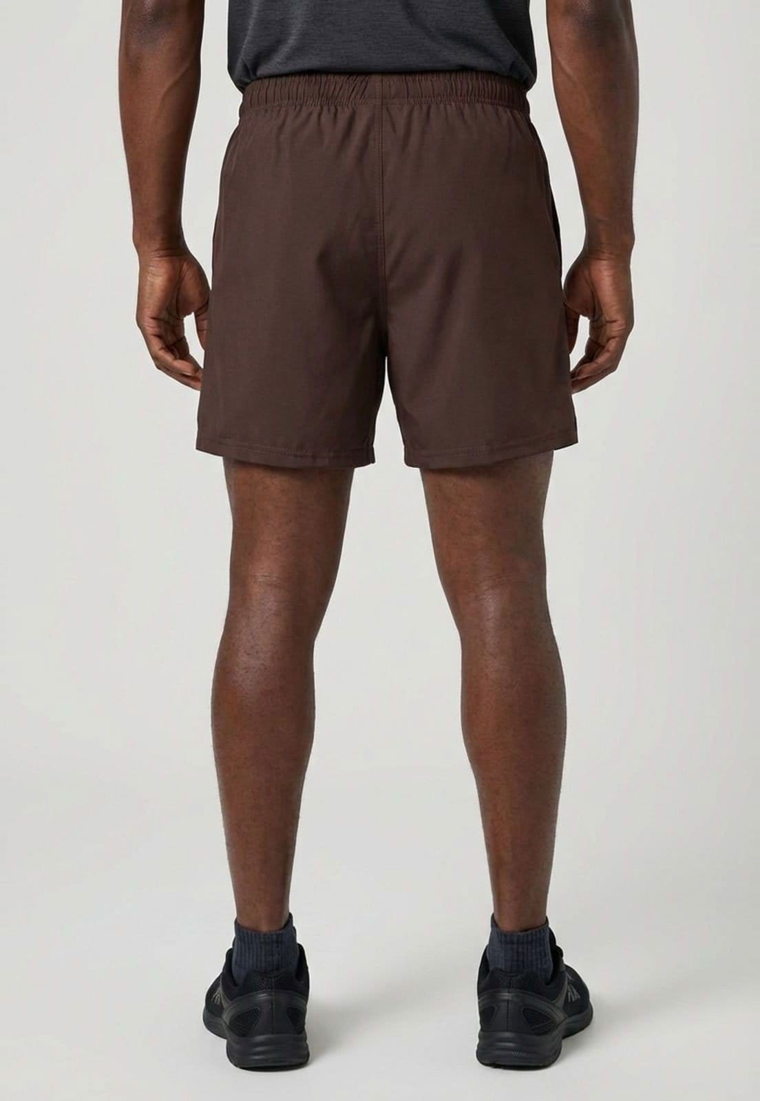 Vista 2 Shorts Masculino Fila Train 5 Fila marrom