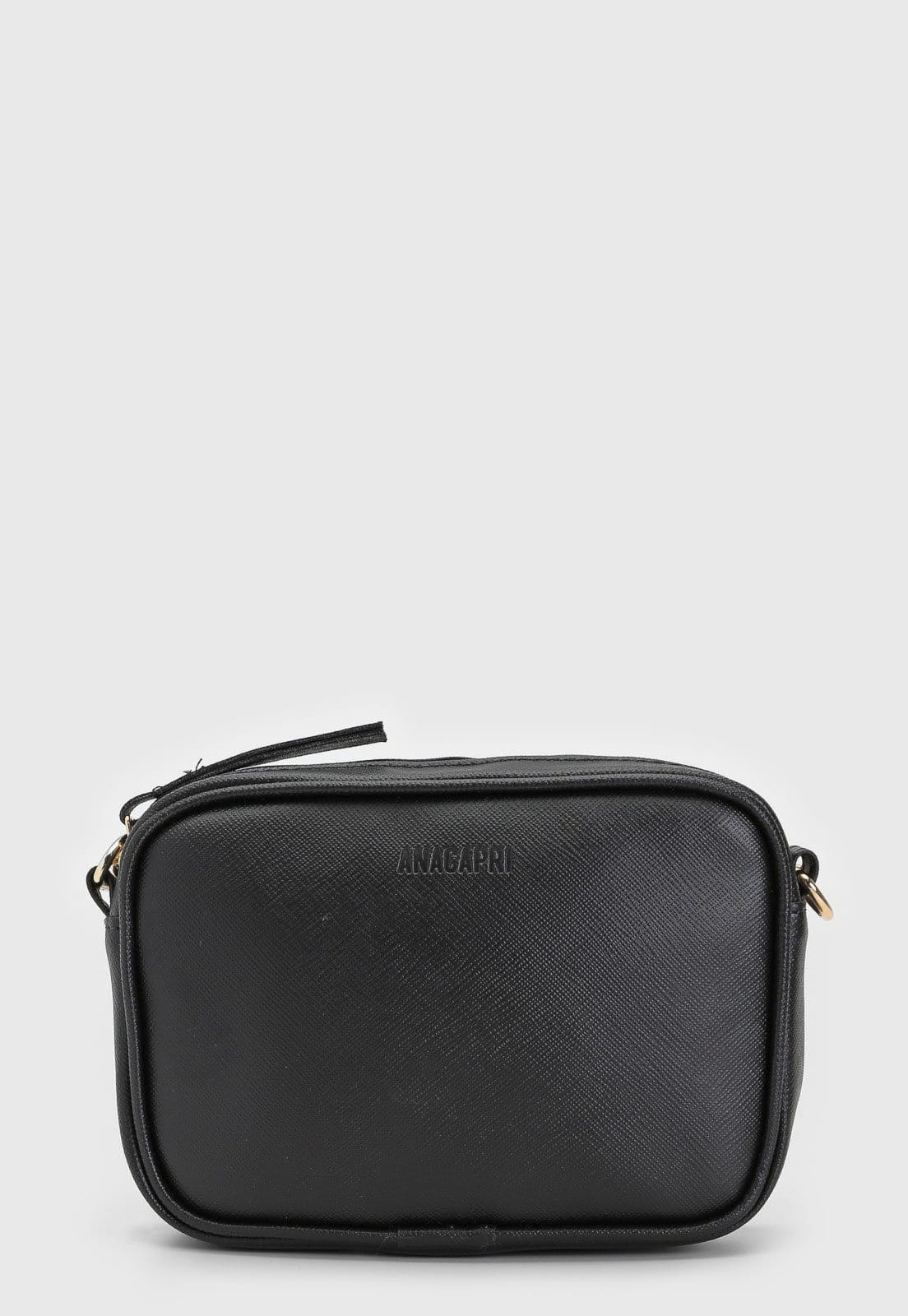 Vista 2 Bolsa Anacapri Recorte Corrente Preta Anacapri preto