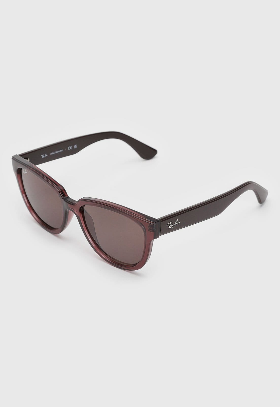 Óculos de Sol Feminino Ray-Ban Armação Translúcido