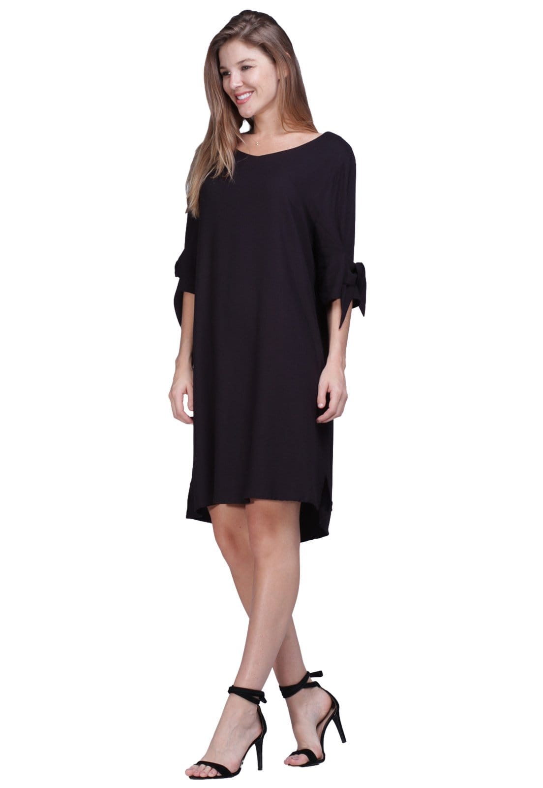 Vestido Curto Amazonia Vital Cruzado Black