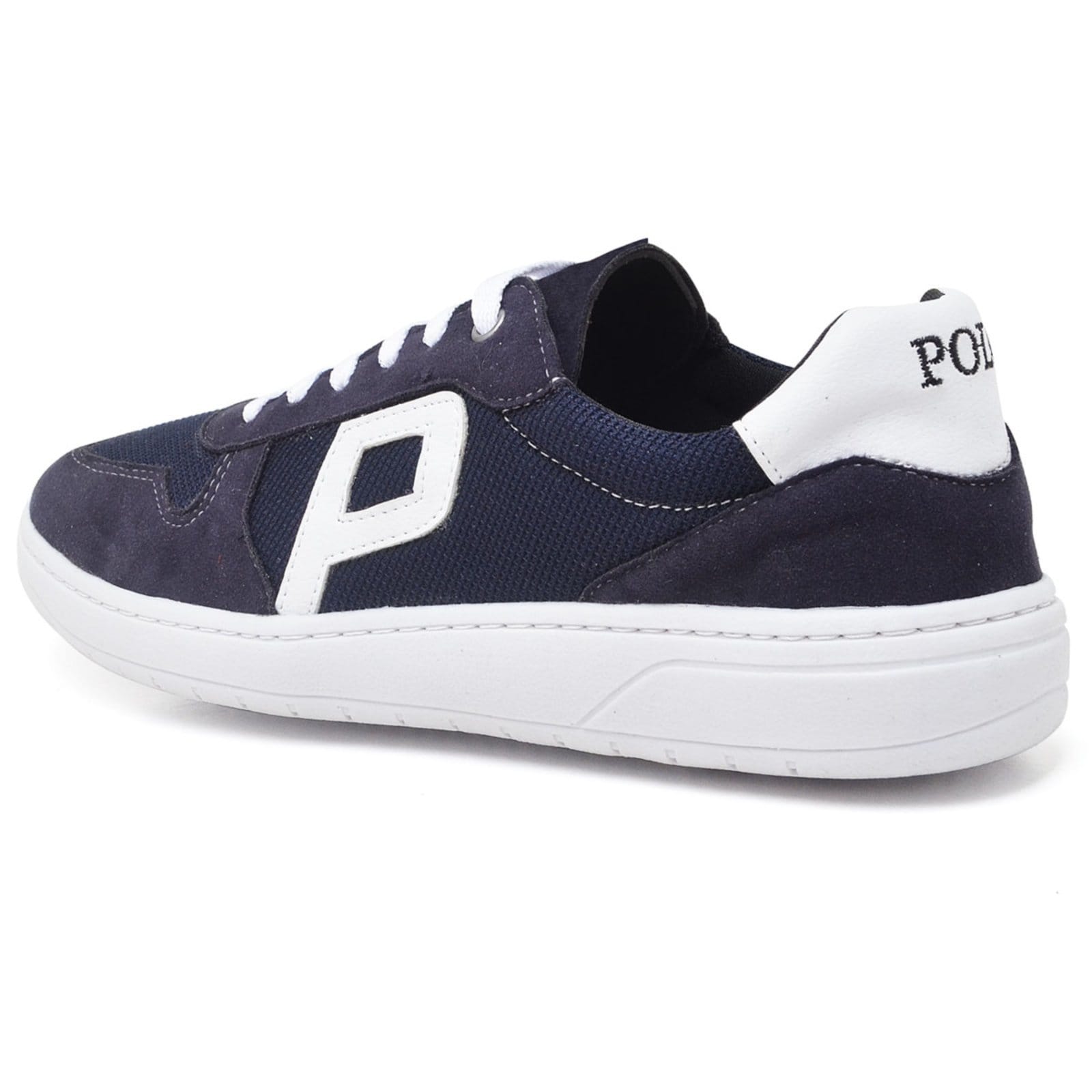 Vista 2 Kit Tenis Casual Esportivo Unissex Conforto com Relógio Digital e Oculos de Sol Polo Blu preto