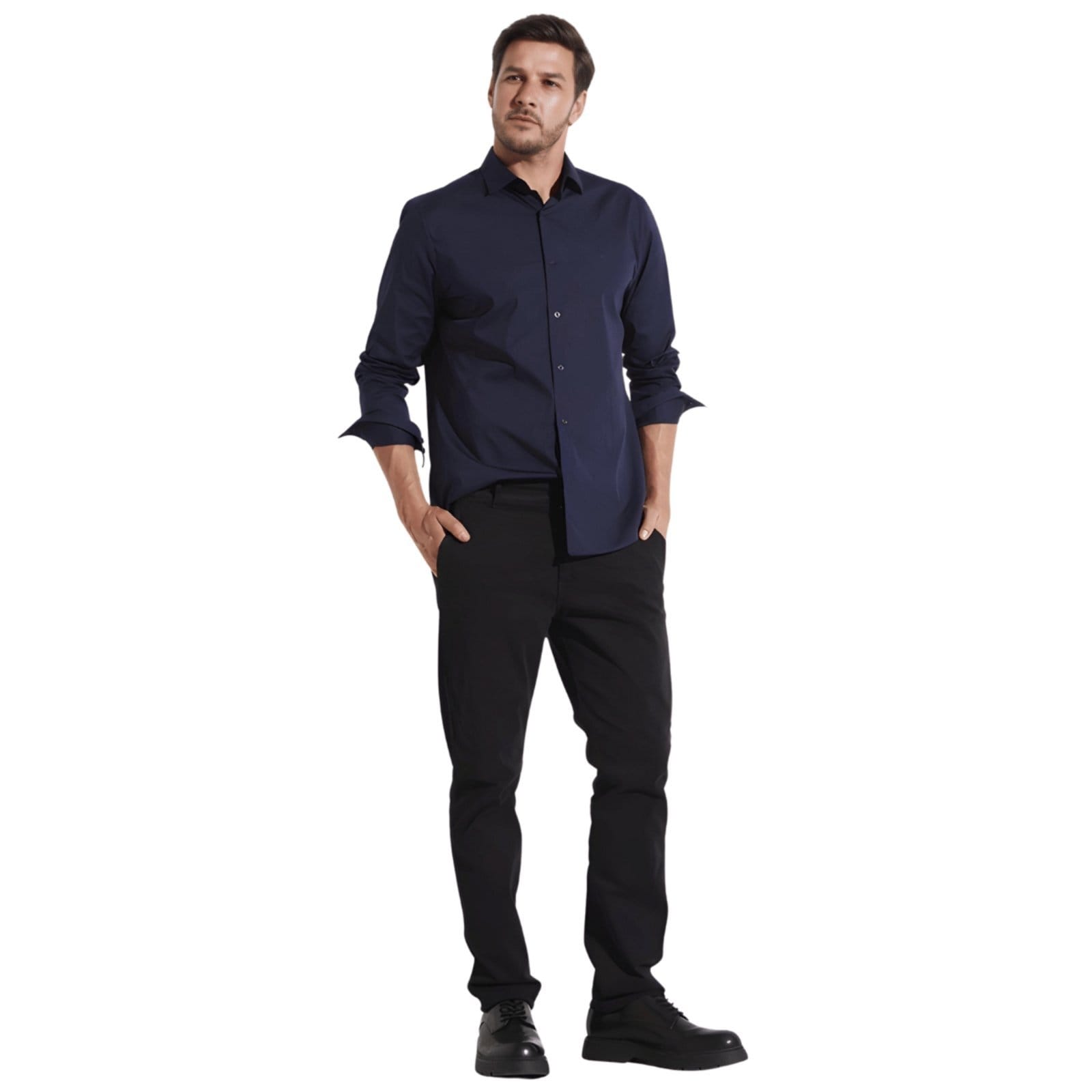 Calça Masculina Sarja Slim Chino Vitor