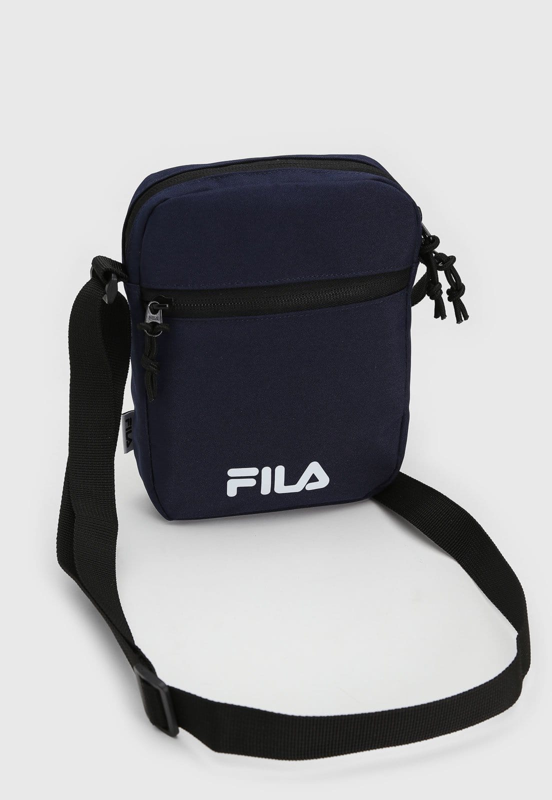 Vista 2 Bolsa Transversal Fila Alça Regulável Azul-Marinho Fila azul marinho