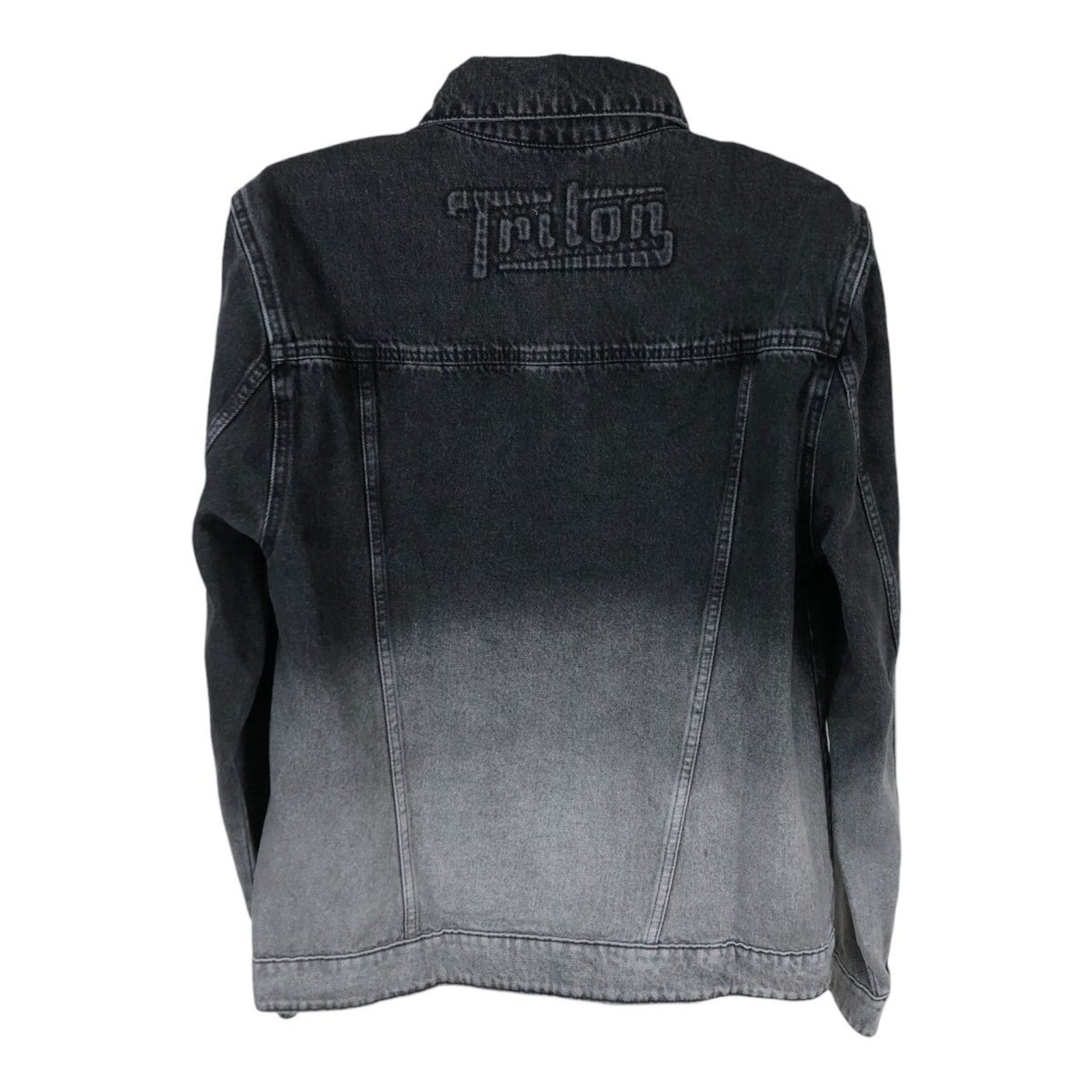 Vista 2 Jaqueta Jeans Triton Triton preto