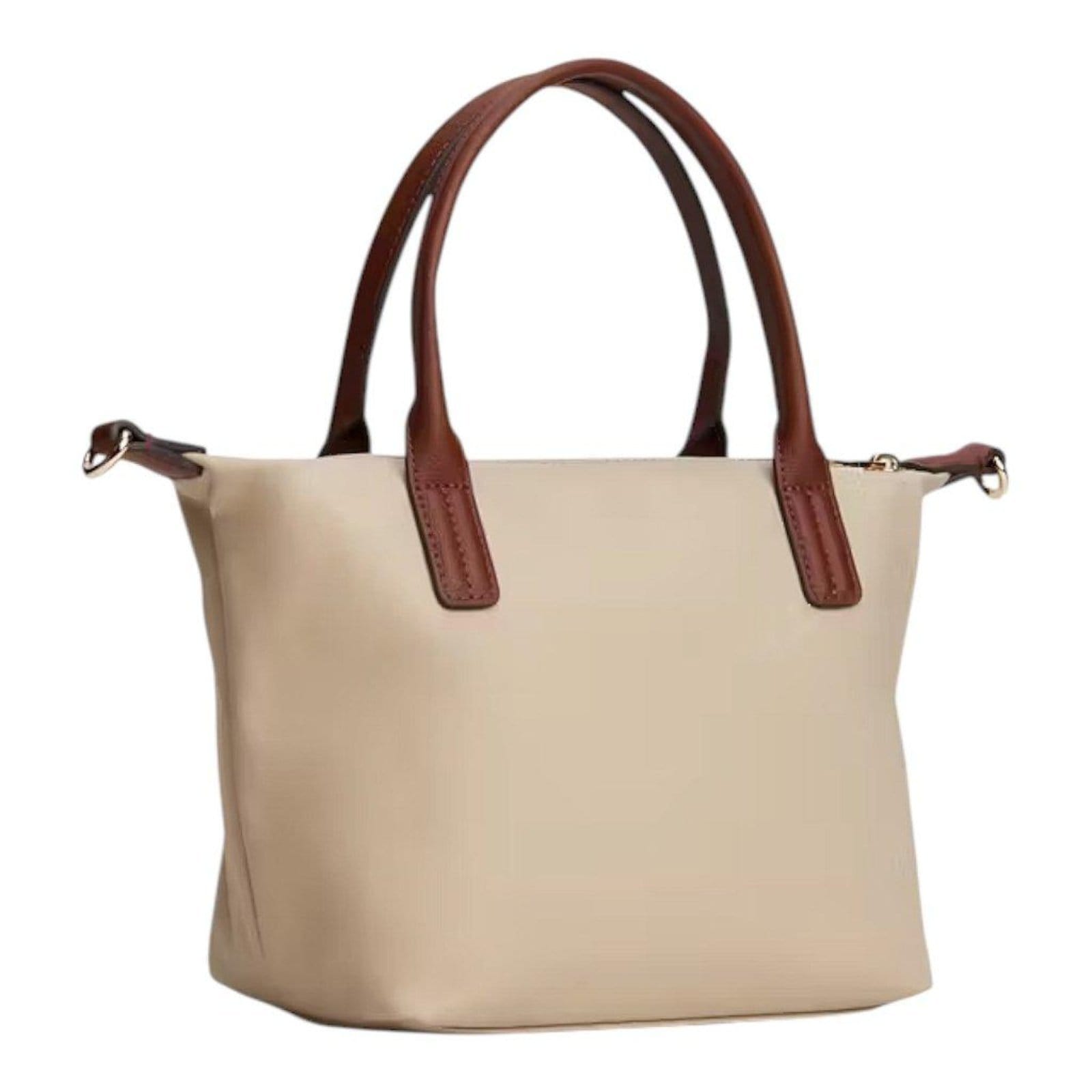 Vista 2 Bolsa de Mão Tommy Hilfiger Popette Mini Tote Feminino Bege Tommy Hilfiger preto