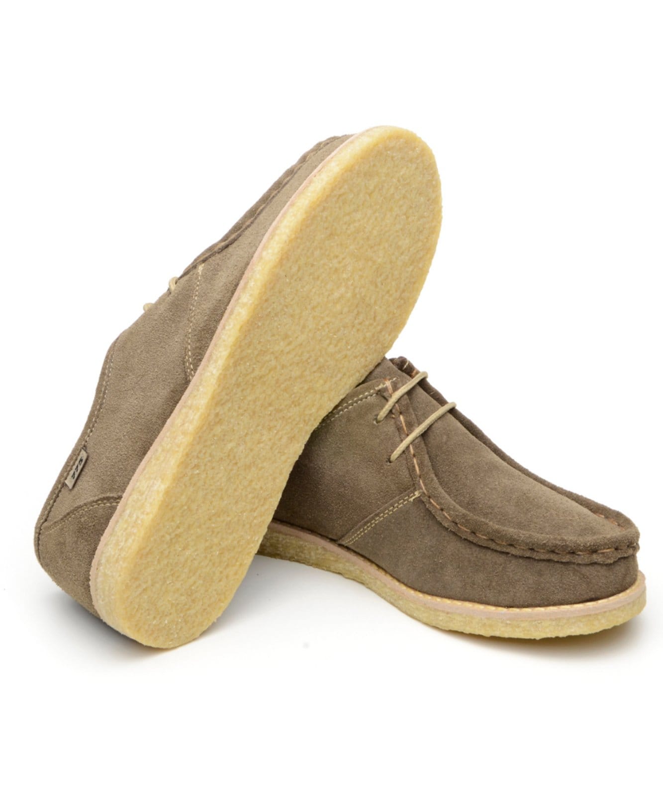 Vista 2 Sapato Social London Cacareco Mocassim Camurça Acastanhado Vintage Casual Estilo e Conforto Snikgreen marrom