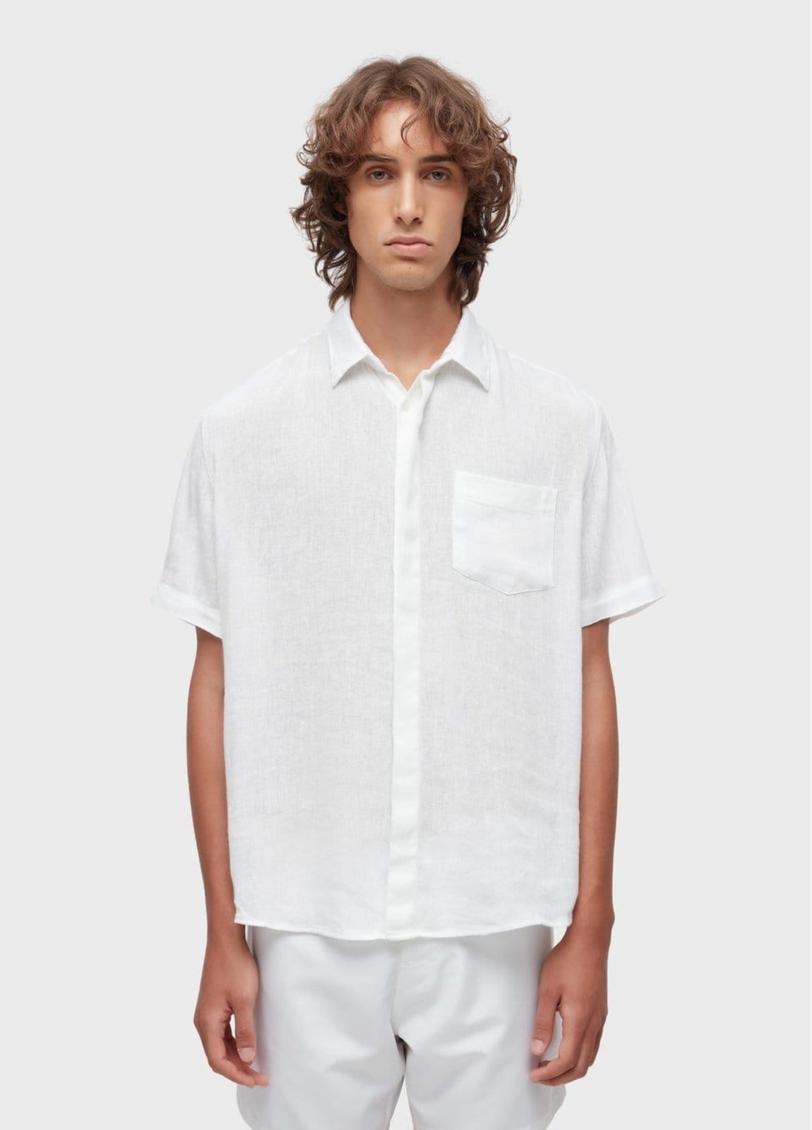 Camisa recycled linen
