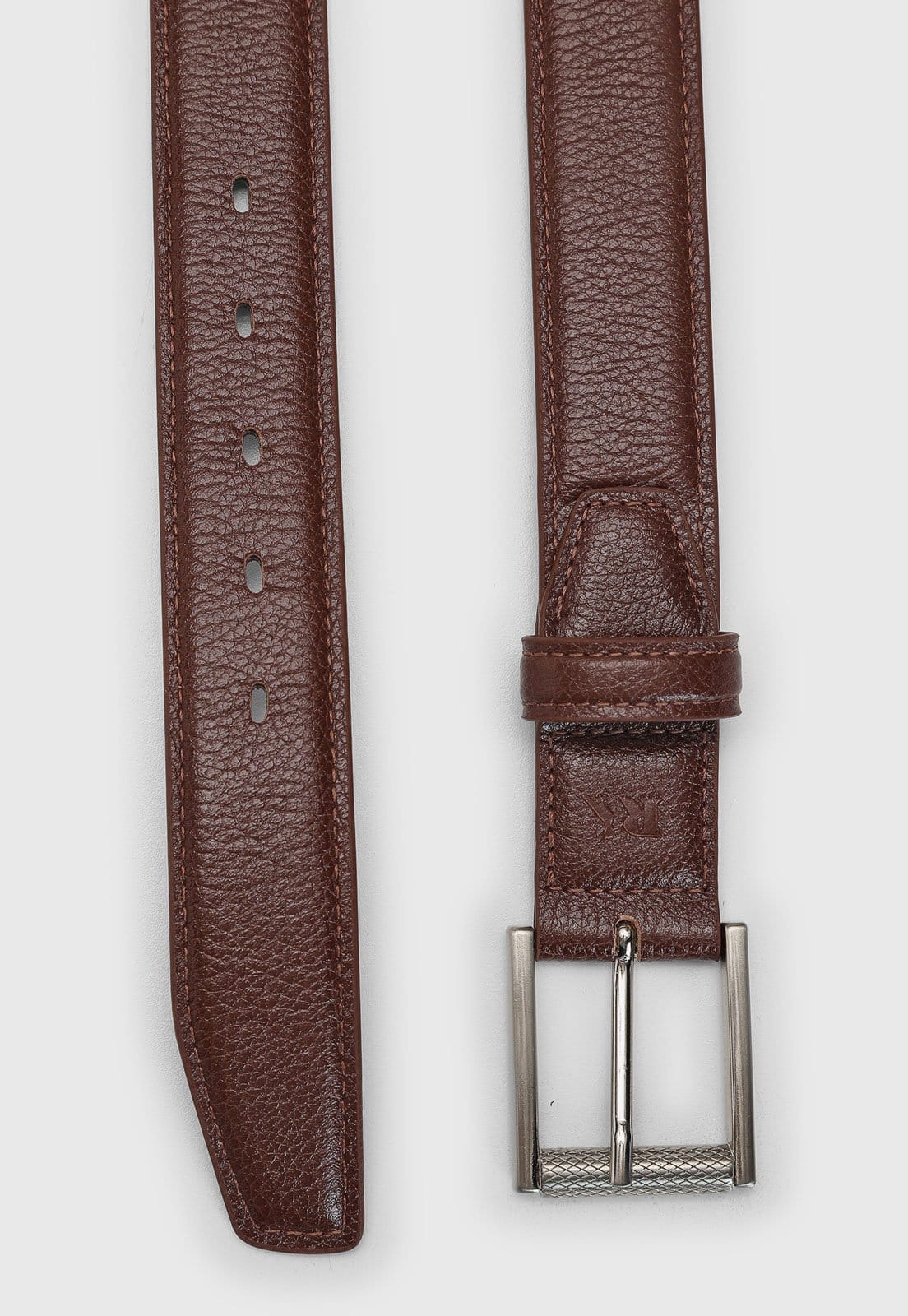 Vista 2 Cinto Masculino Reserva Fivela Metálica Reserva marrom