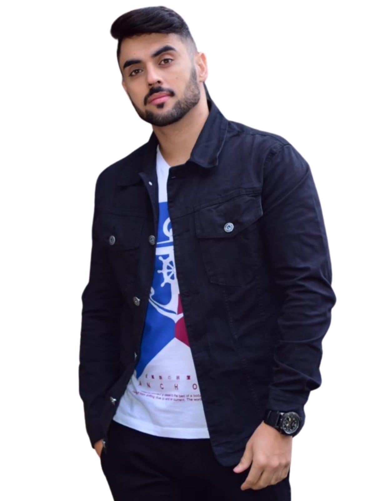 Jaqueta Masculina de Sarja