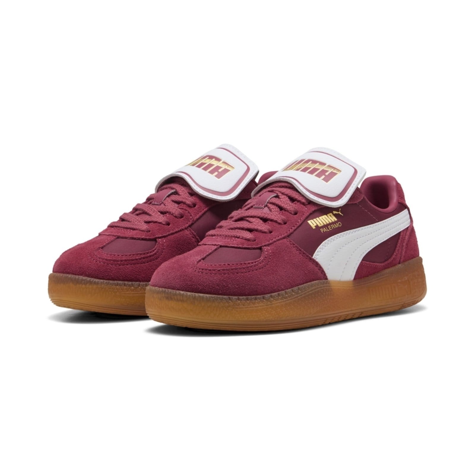 Vista 2 Tênis Palermo Moda Tongue Feminino Puma vermelho