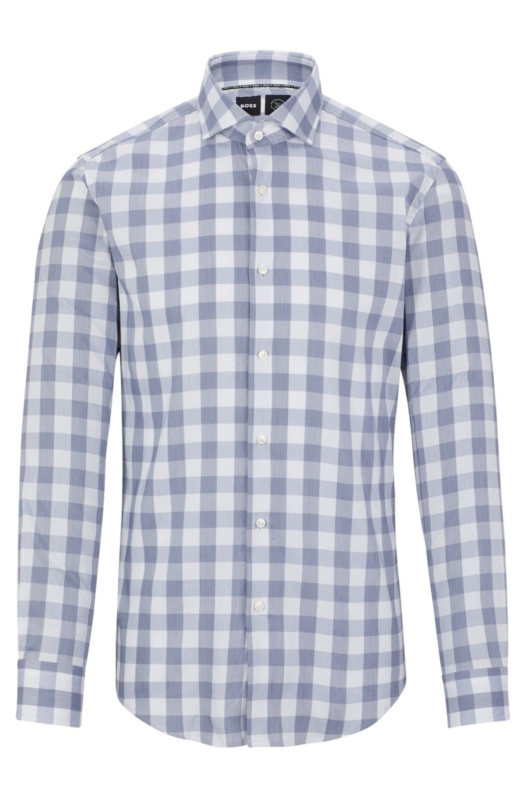 Camisa De Corte Slim Em Tecido De Algodão Estampado 37