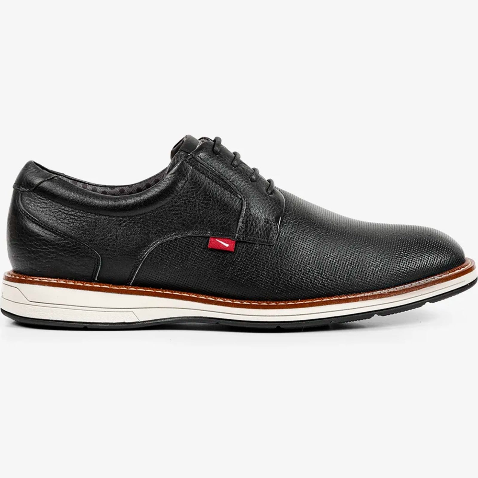 Vista principal Sapato Ferracini Kingston e Branco Masculino FERRACINI preto