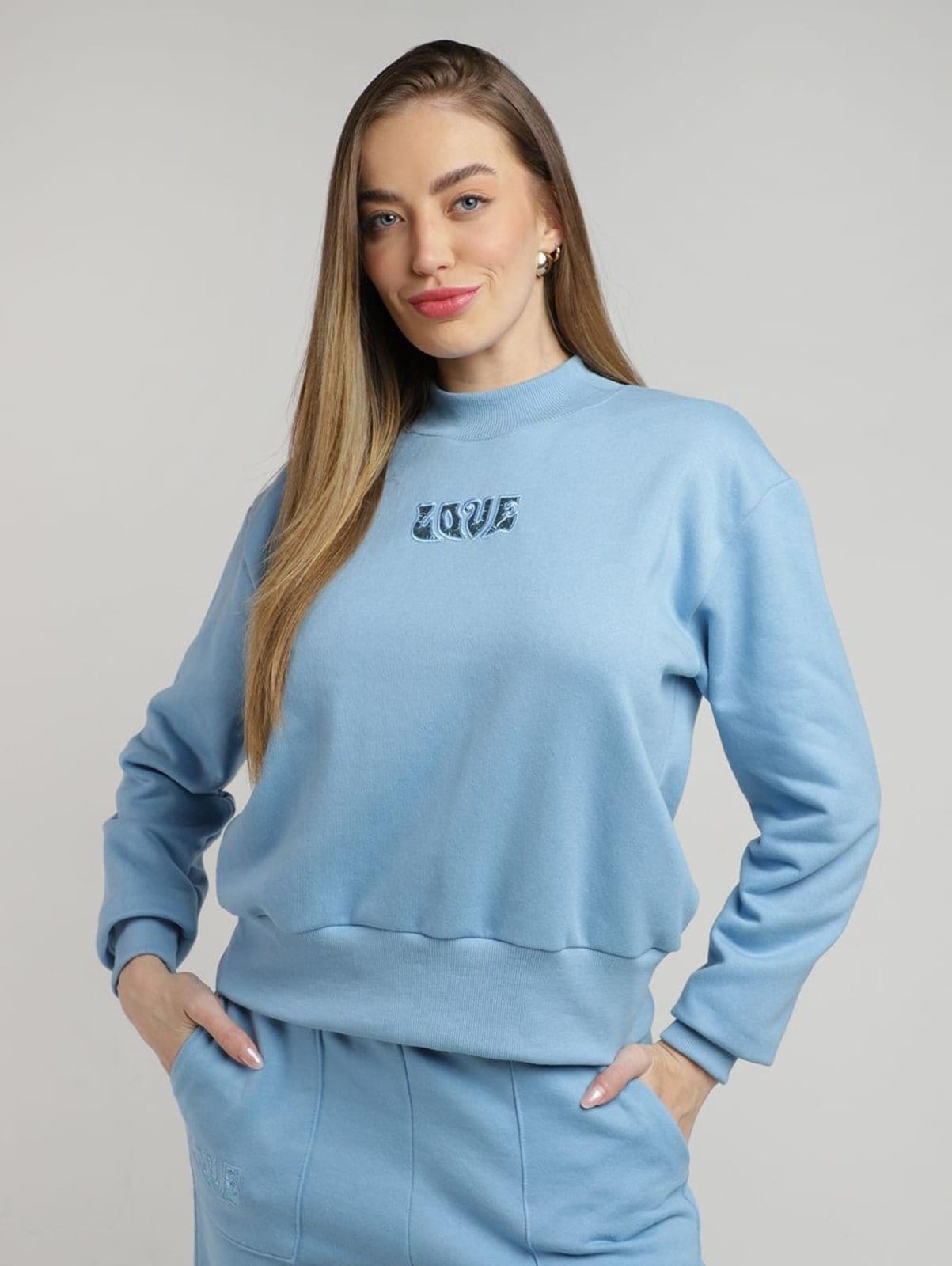 Moletom Autentique Feminino CLARO