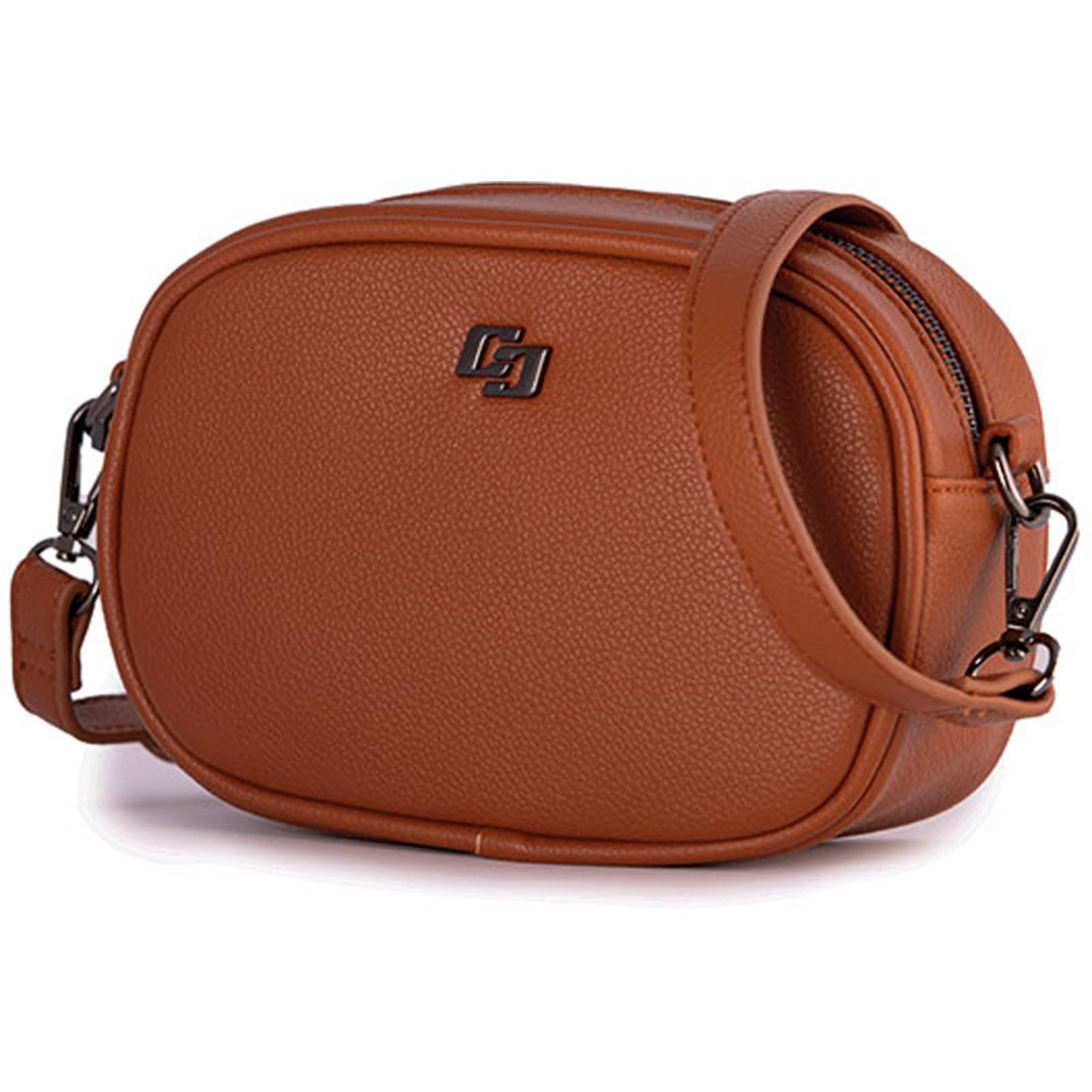 Vista 2 Bolsa Crossbody Colcci Iconic In25 Feminino Colcci marrom