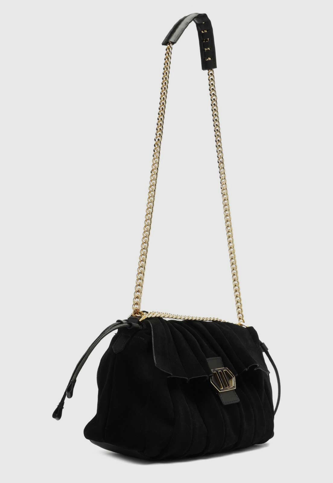 Vista 2 Bolsa Tiracolo Feminina Arezzo Shoulder Preta Arezzo preto