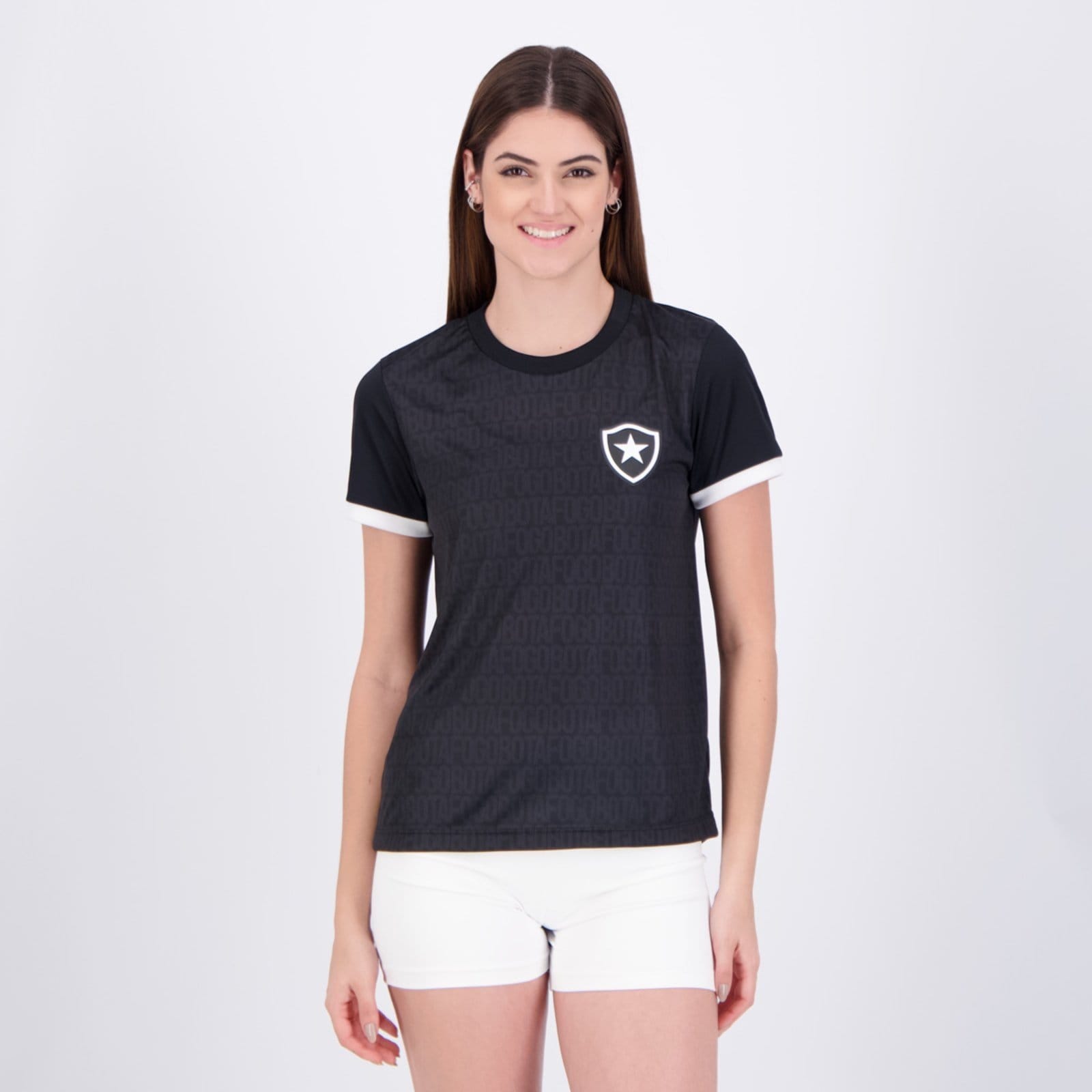 Camisa Botafogo Renascer Feminino Preta