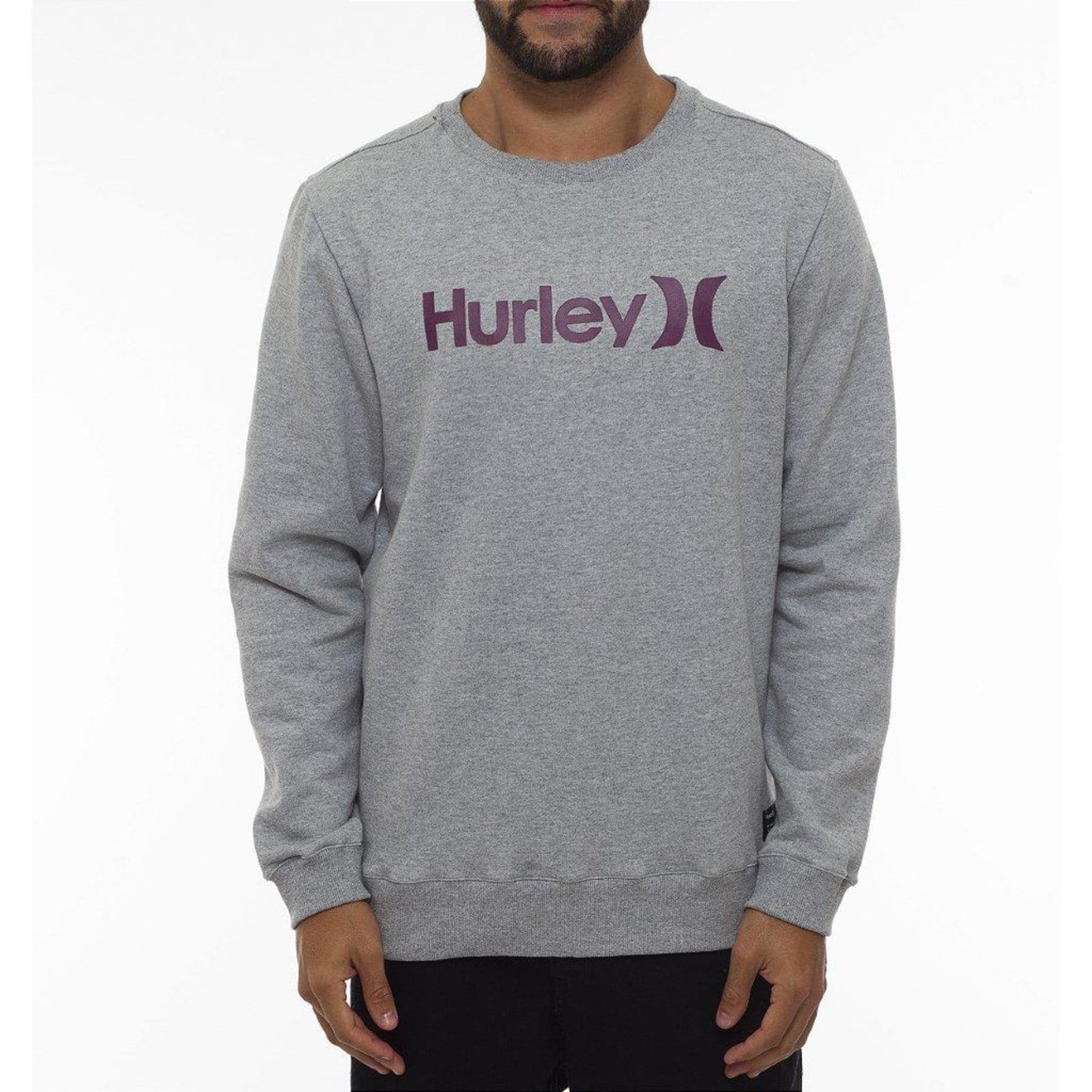 Moletom Hurley Careca One&Only WT23 Masculino Mescla