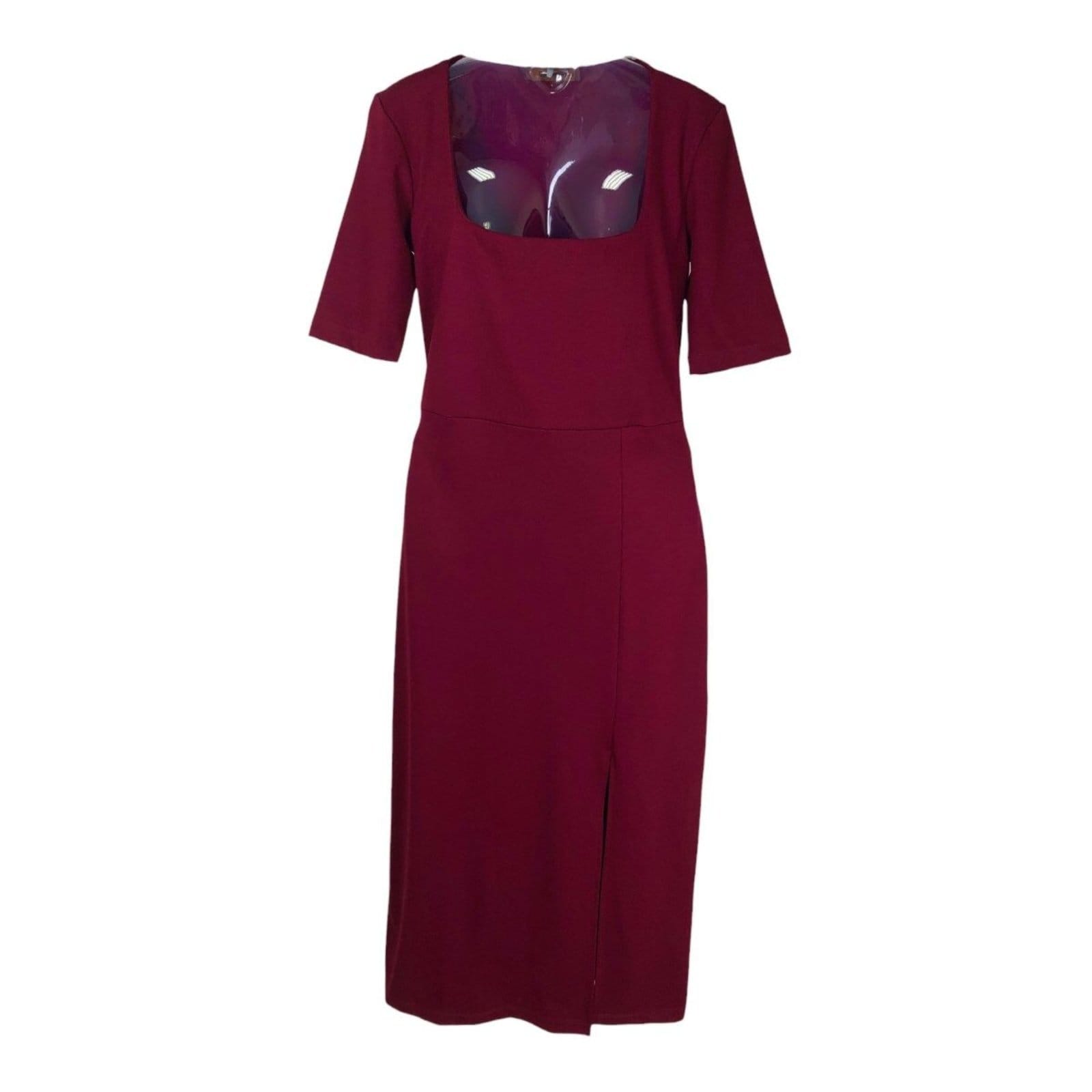 Vestido Colcci Bordo Bloodstone