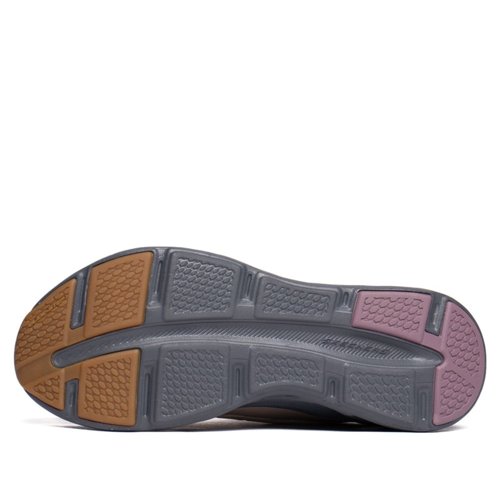 Vista 2 Tênis Feminino Skechers Glide Step Atlus Off White/Rosa Skechers off-white white