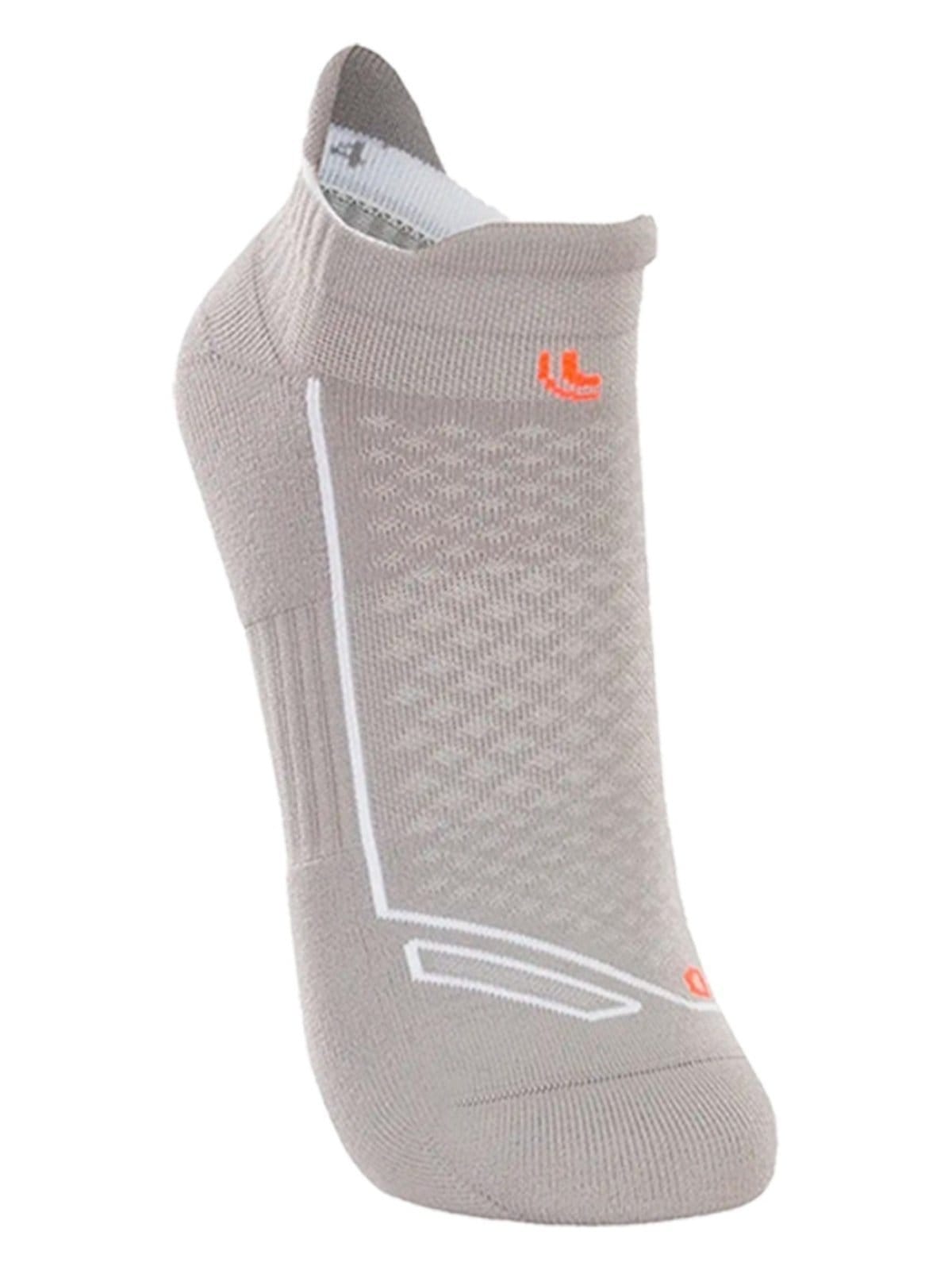 Vista 2 Kit com 3 Pares de Meias Performance Running Lupo Lupo cinza