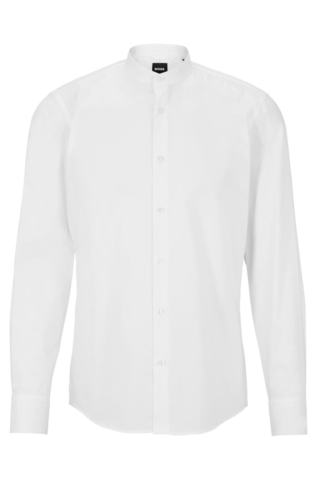 Camisa Slim-Fit Em Popline De Algodão Que Passa Fácil