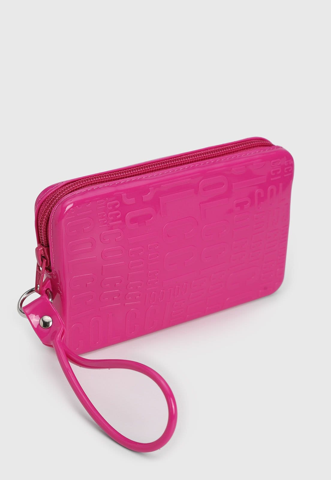 Vista 2 Bolsa Feminina Colcci Logo Pequena Colcci rosa