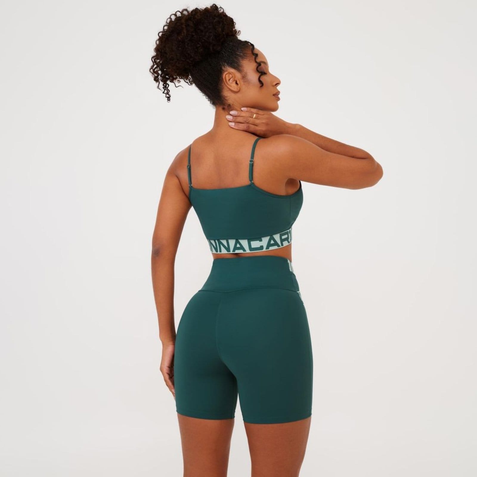 Vista 2 Short Attack Dnnc Poliamida Donna Carioca verde