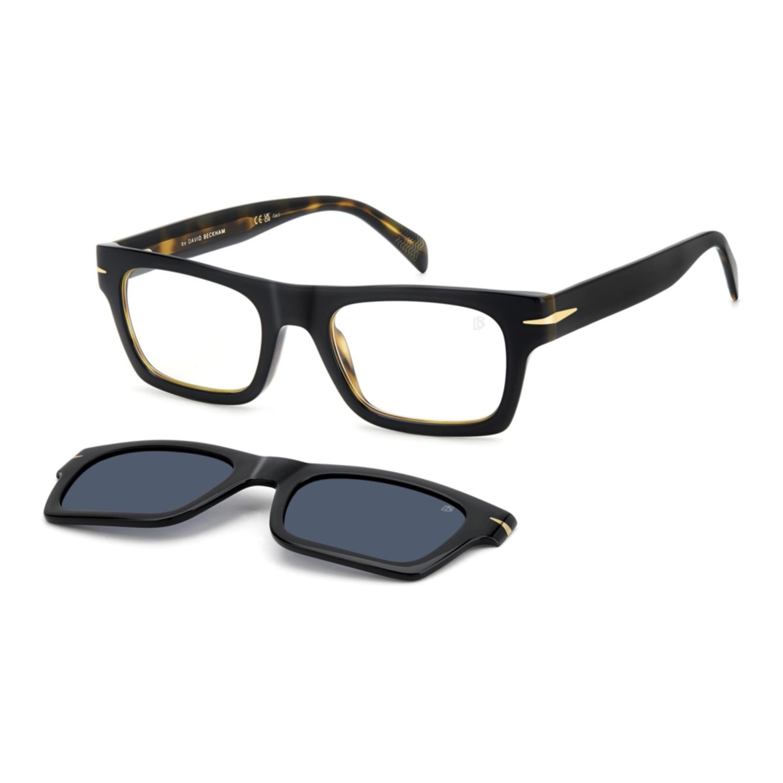 Armação Clip On David Beckham DB 7129/Cs Wr7