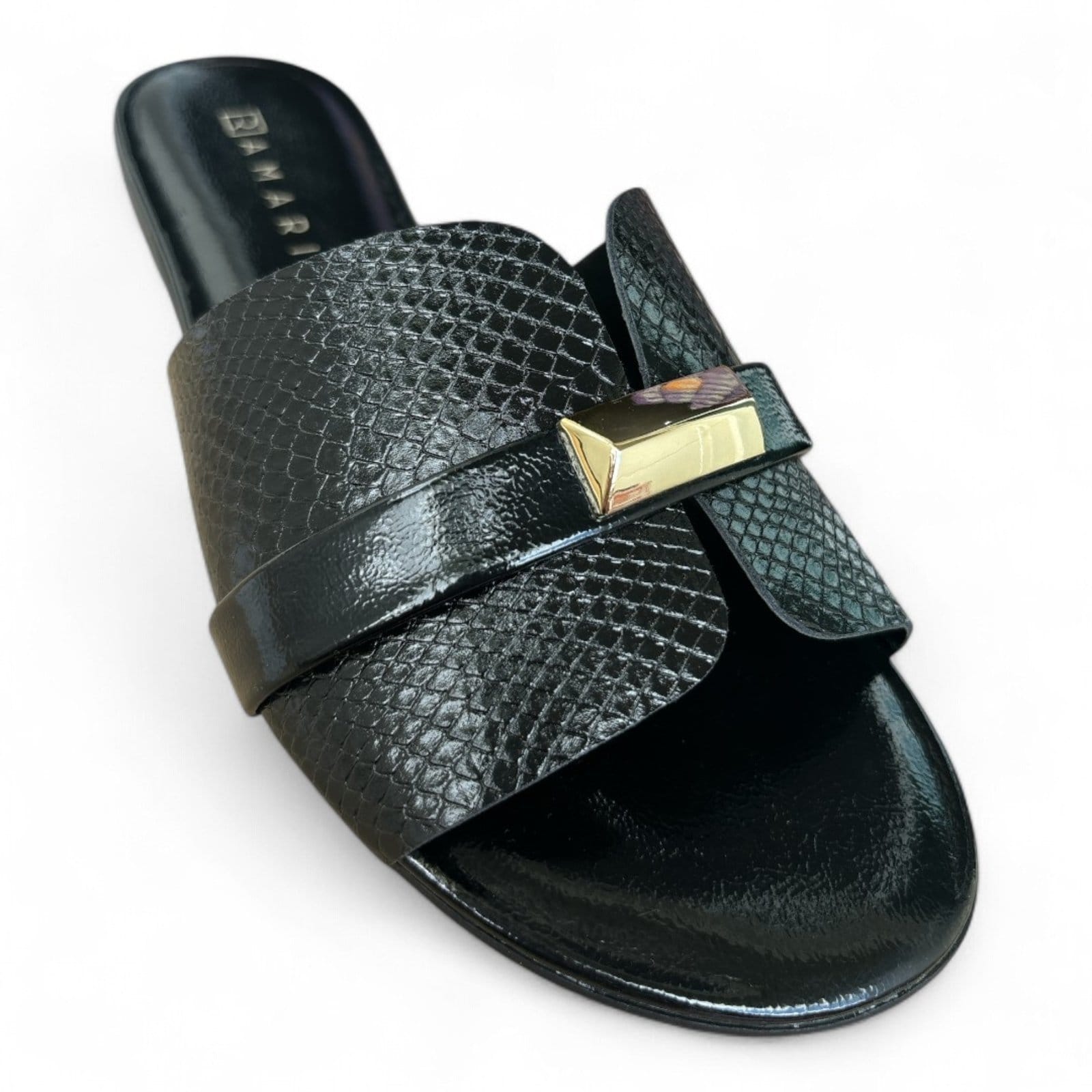 Vista 2 Rasteira Feminina Ramarim 2414201-2 RAMARIM preto