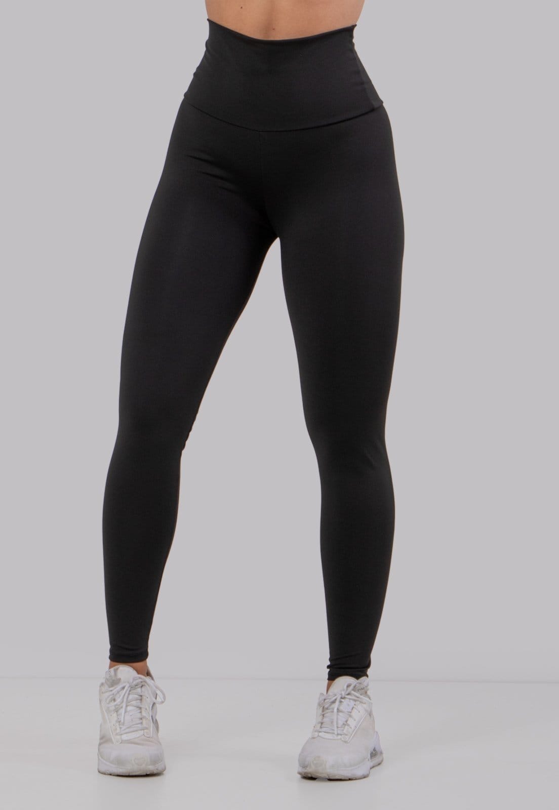 Calça Legging Cós Alto Rioutlet Preta