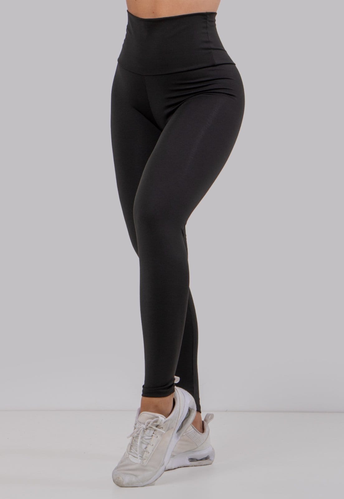 Vista 2 Calça Legging Cós Alto Rioutlet Preta Rioutlet preto