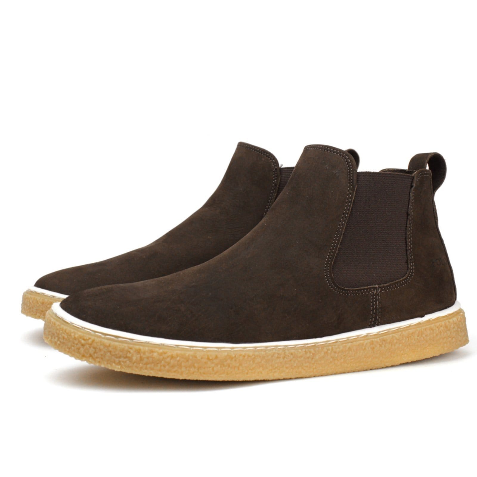 Bota Chelsea Coturno Masculino SuperShoes Café